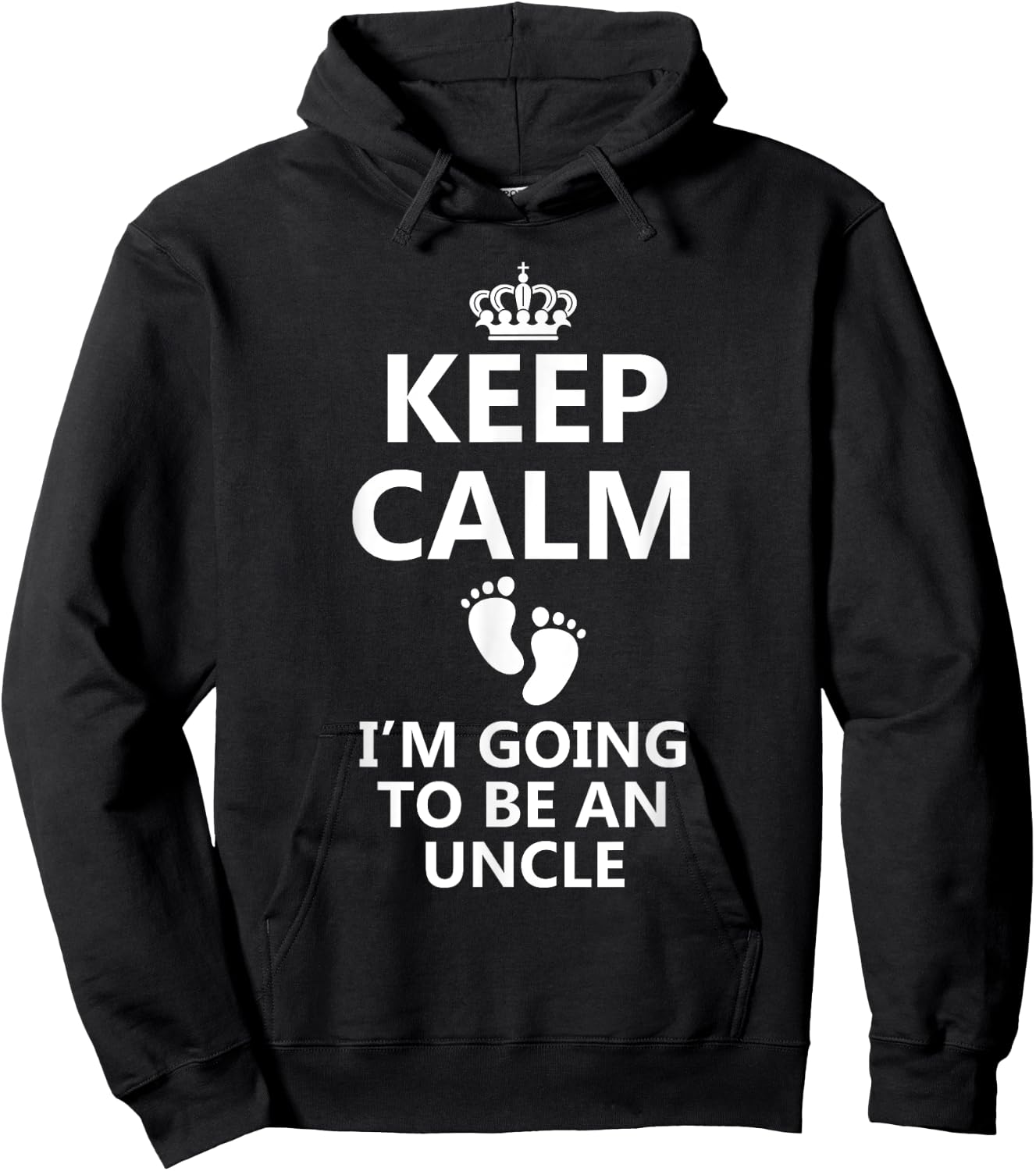 Best Uncle Art Dad Pregnancy Reveal New Uncle To Be Hoodie - Hoodie | Black