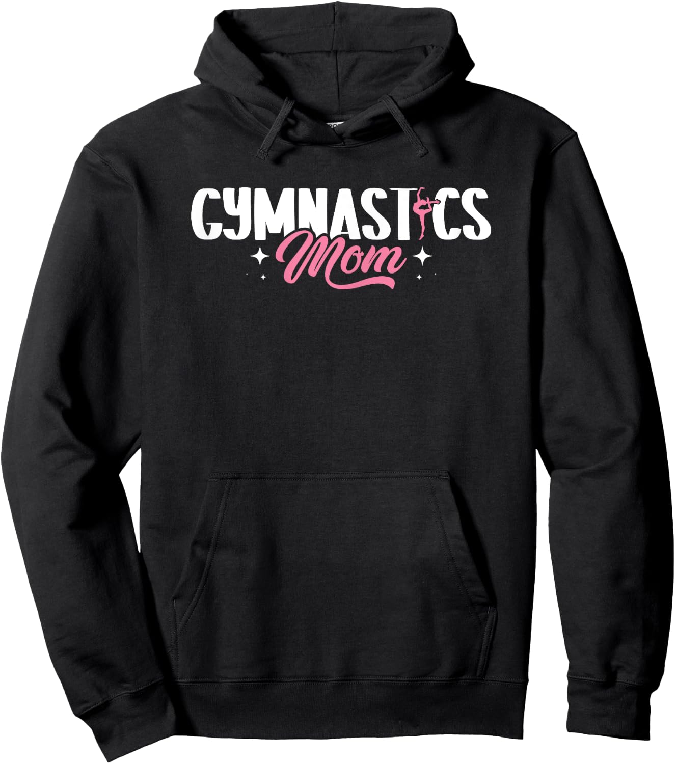 Funny Gymnastics Mom - Mothers Day Gymnast Mom Hoodie - Hoodie | Black