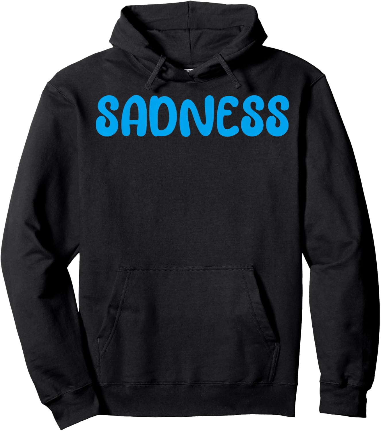 Sadness Lazy Halloween Costume Funny Last Minute Kids Hoodie - Hoodie | Black