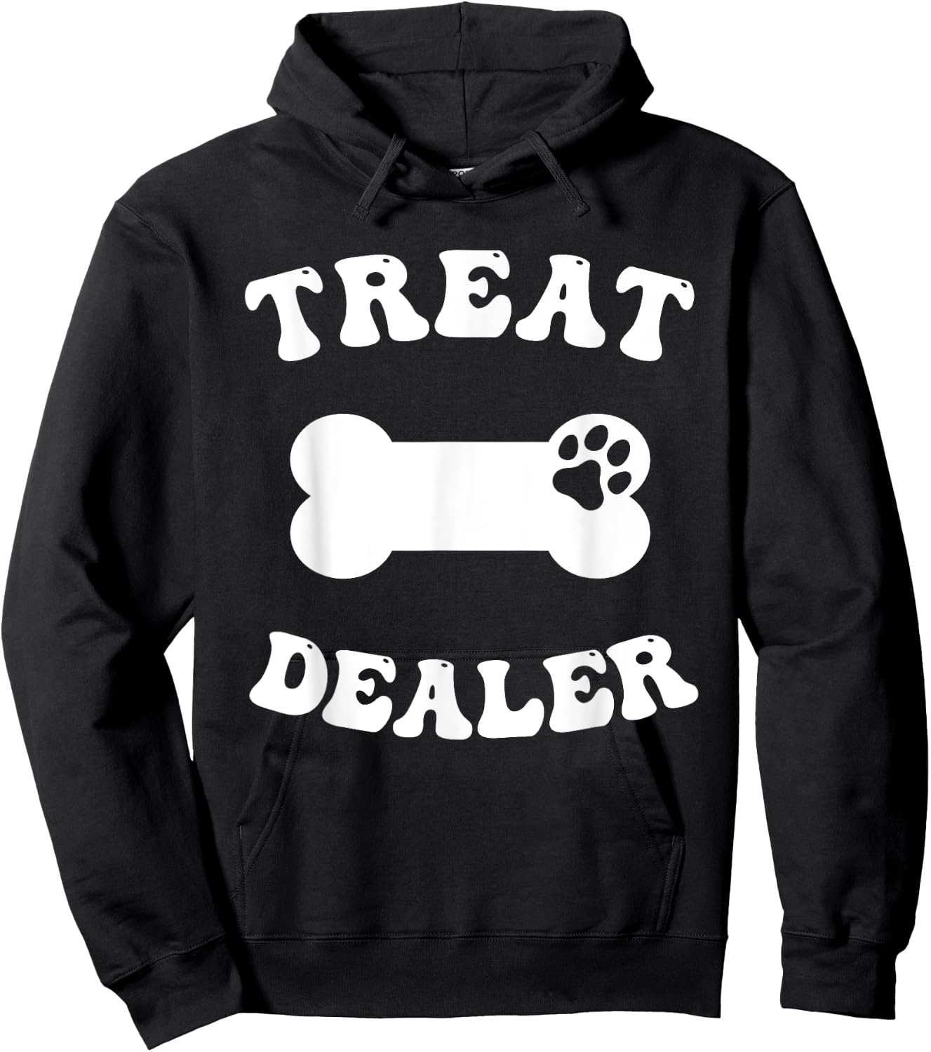 Dog Treat Dealer Funny Dog Training Cute Dog Sitter Girls Hoodie - Hoodie | Black