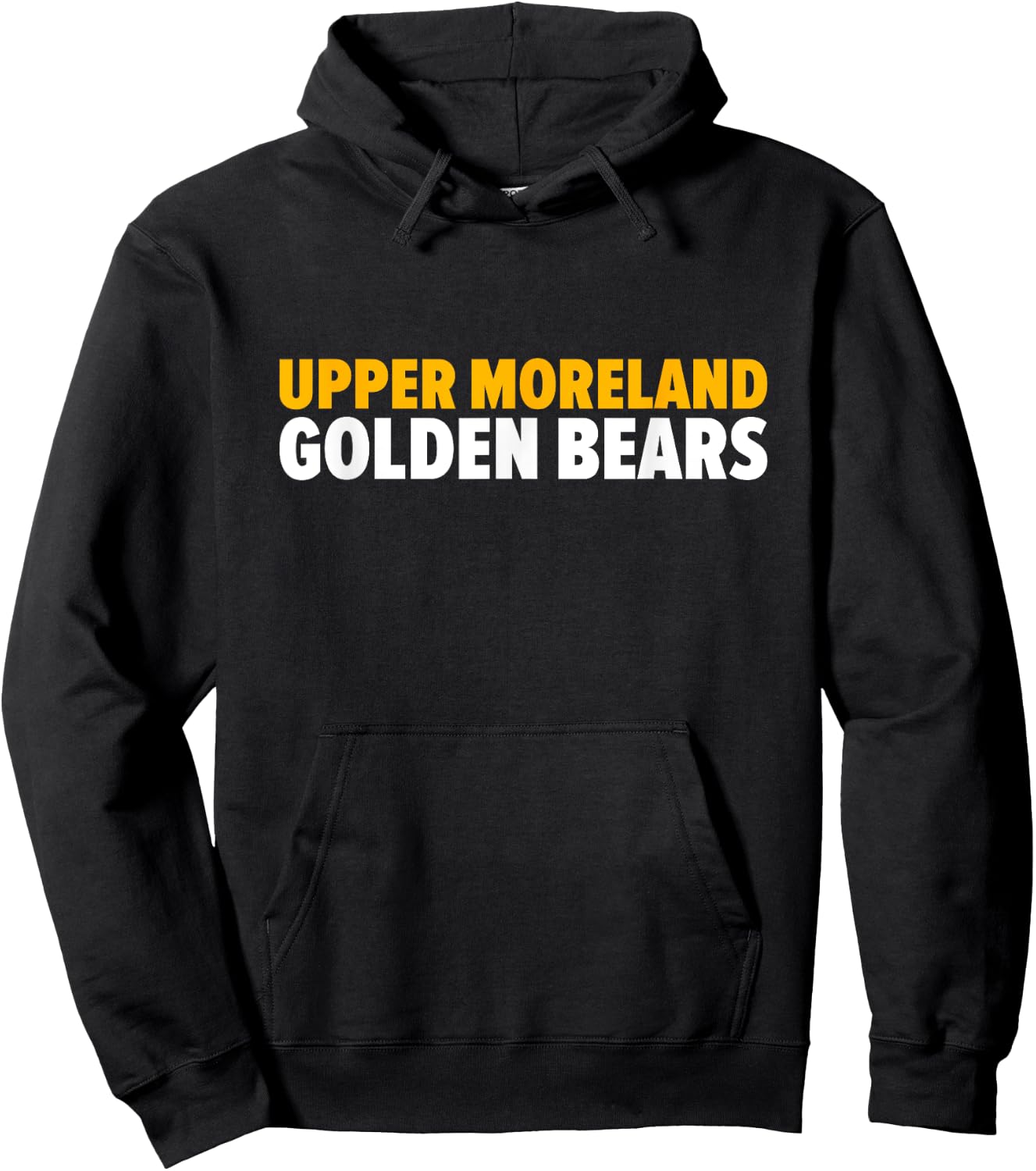 Upper Moreland Golden Bears Bold Hoodie - Hoodie | Black