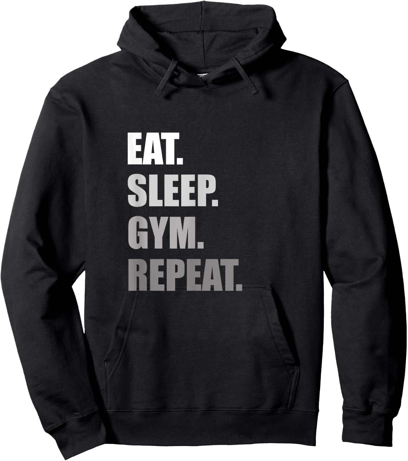 Funny Gym Workout Hoodie - Hoodie | Black