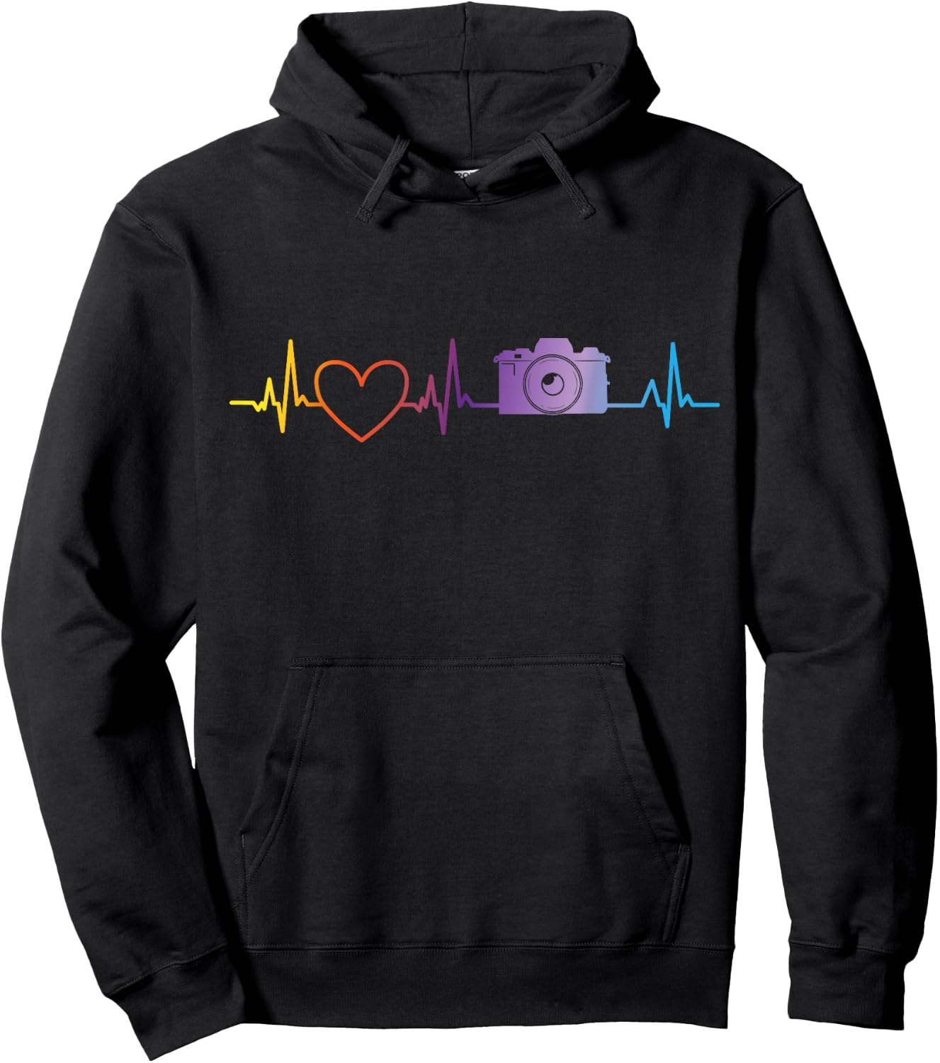 Cool Photography Art Women Camera Lover Photographer Hoodie - Hoodie | Black