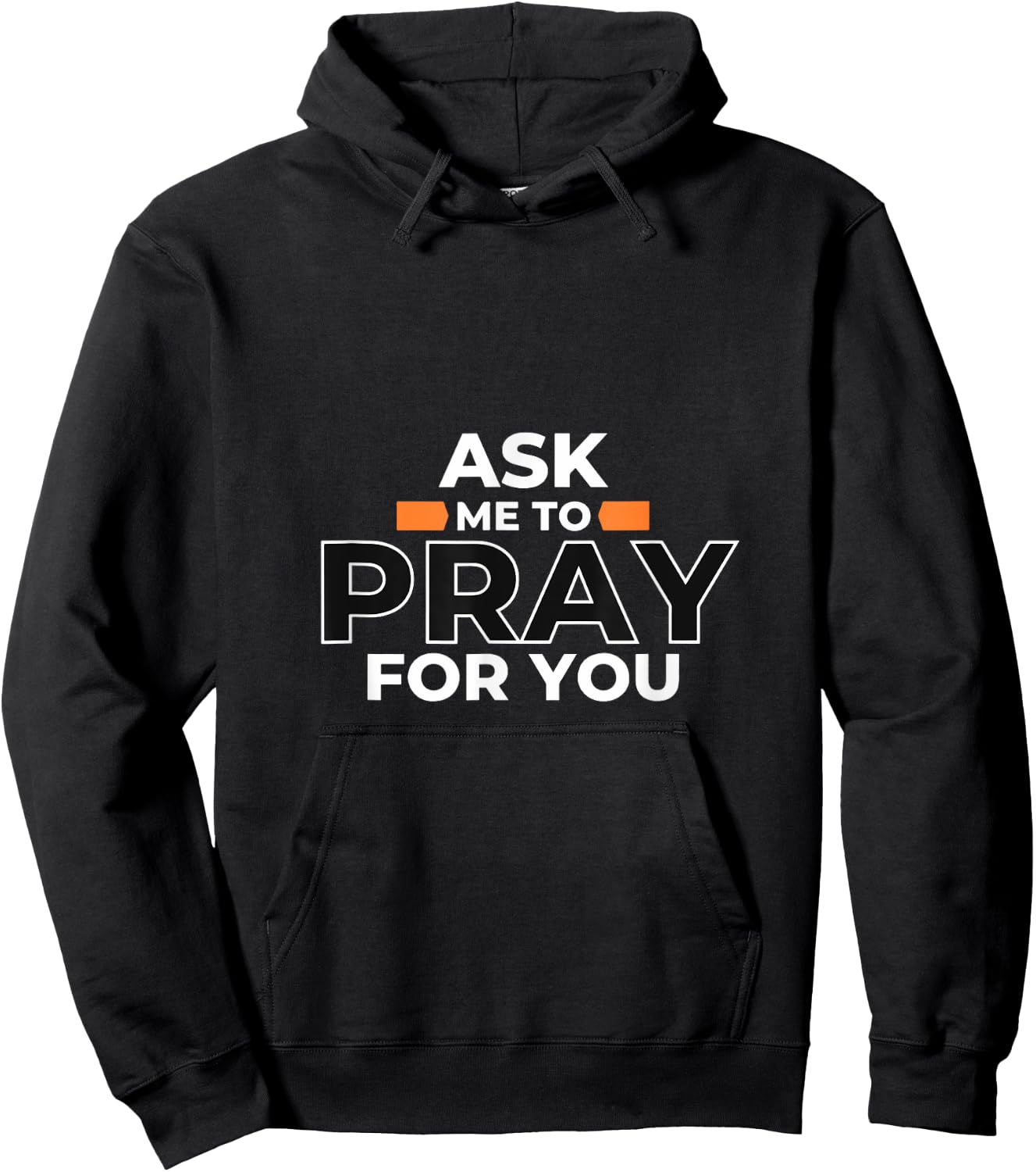Christian Evangelism Ask Me to Pray For you Gift Hoodie - Hoodie | Black