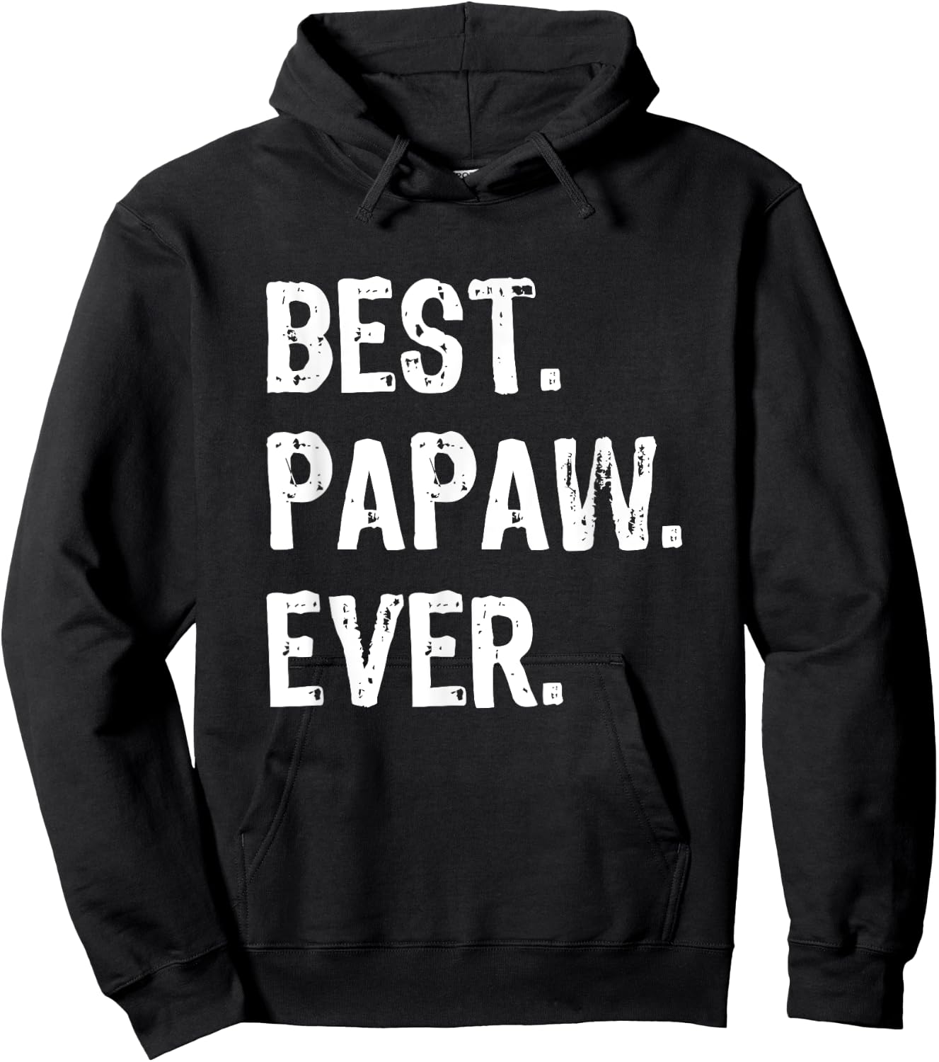Best Papaw Ever Funny Cool Hoodie - Hoodie | Black