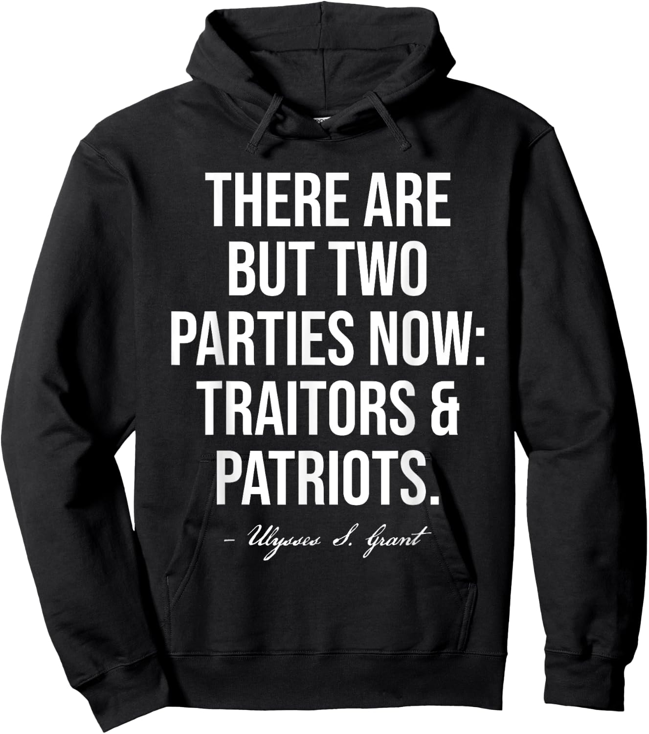 Republican Conservative Traitors And Patriots Trump 2024 Hoodie - Hoodie | Black