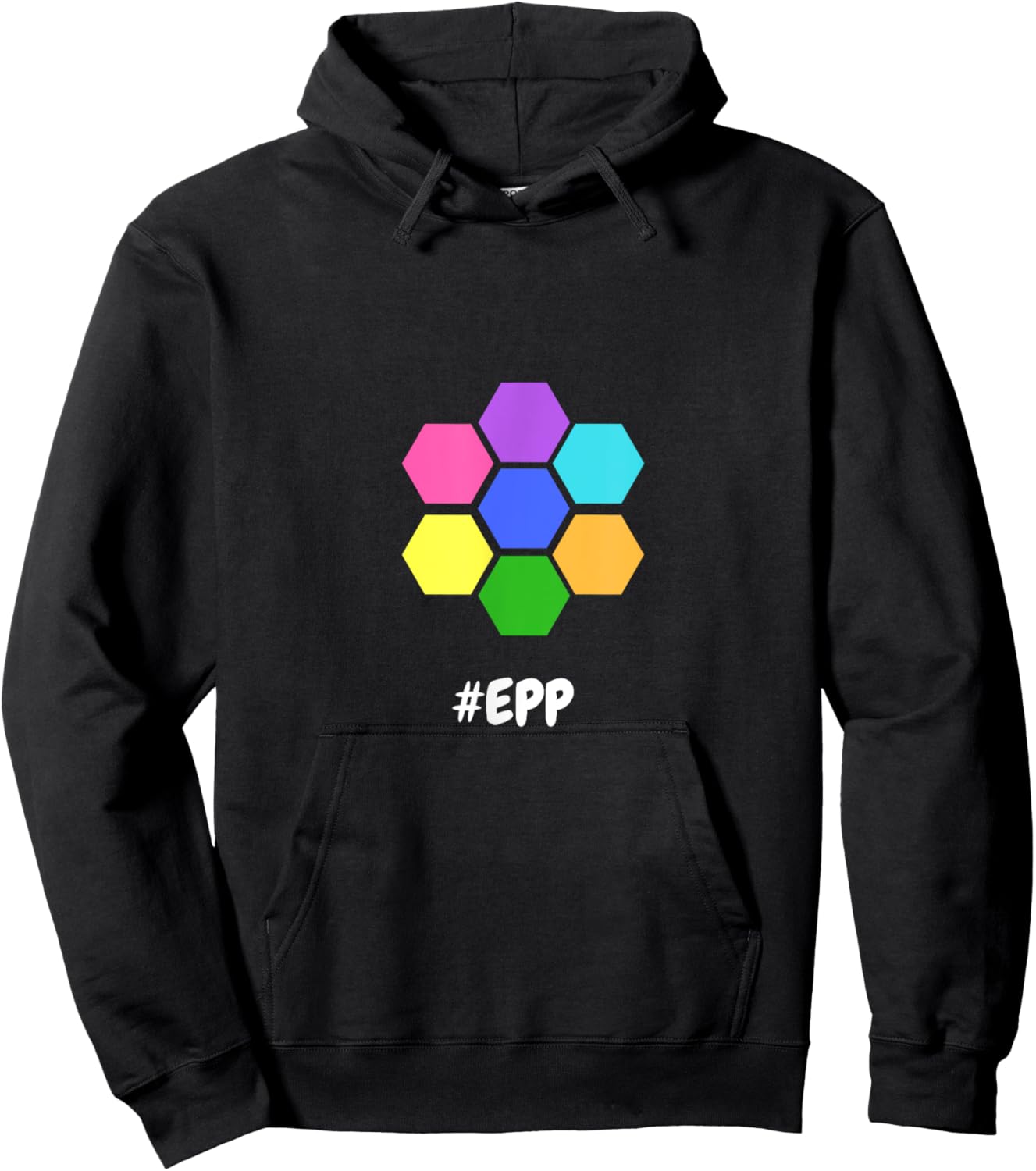 Sewing Shirt English Paper Piecing Shirt Hoodie - Hoodie | Black