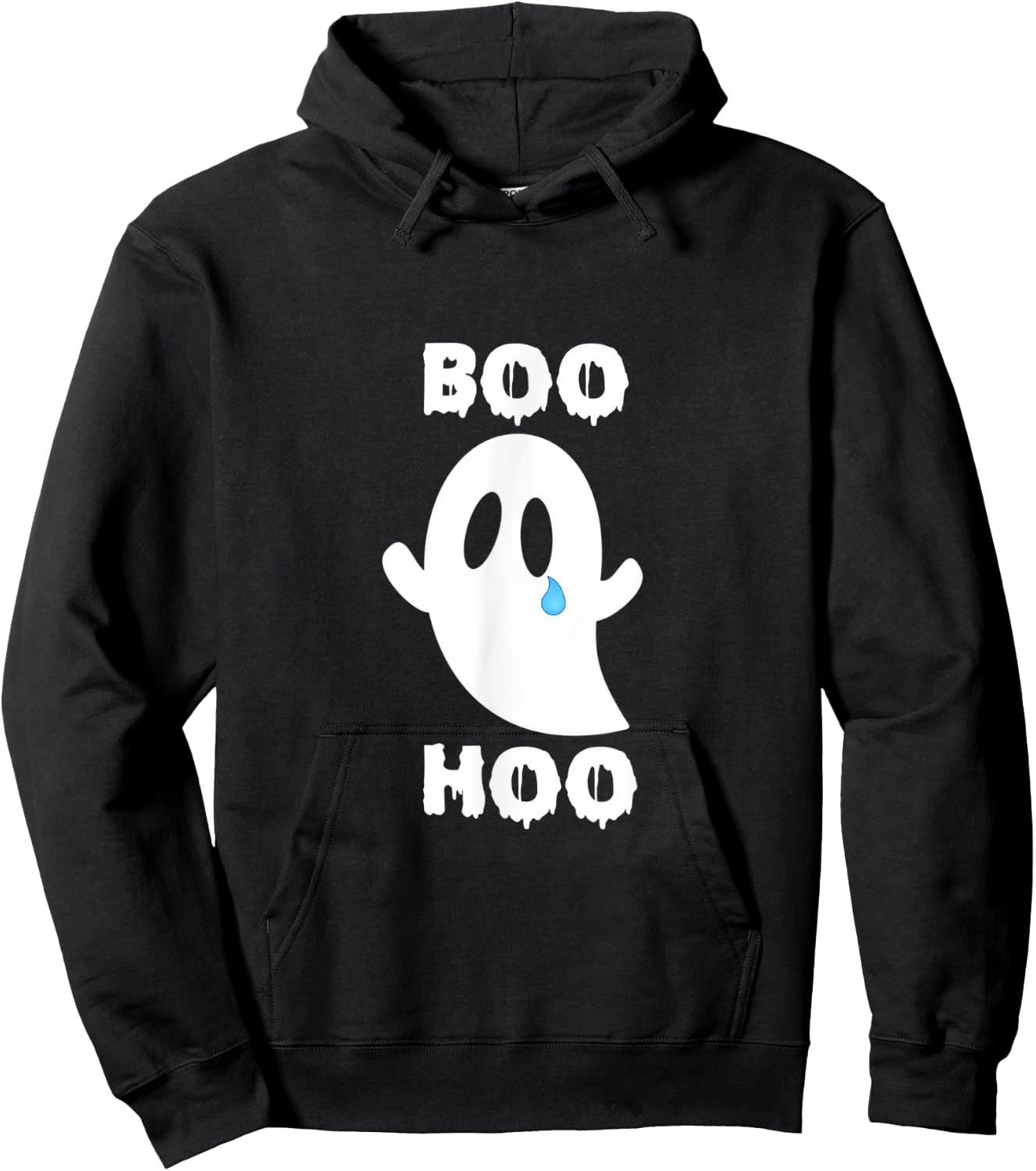 Boo-Hoo Halloween Hoodie - Hoodie | Black