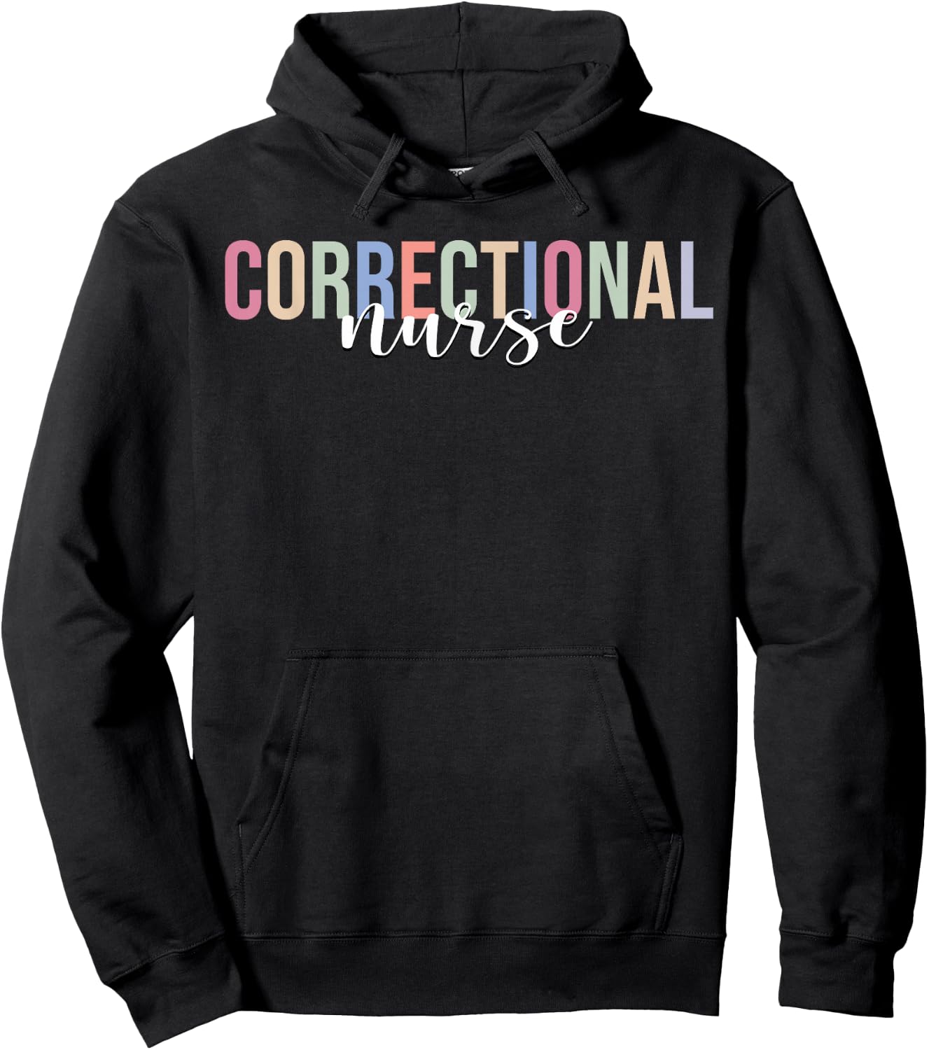 Correctional Nurse Correctional Nursing Corrections Hoodie - Hoodie | Black