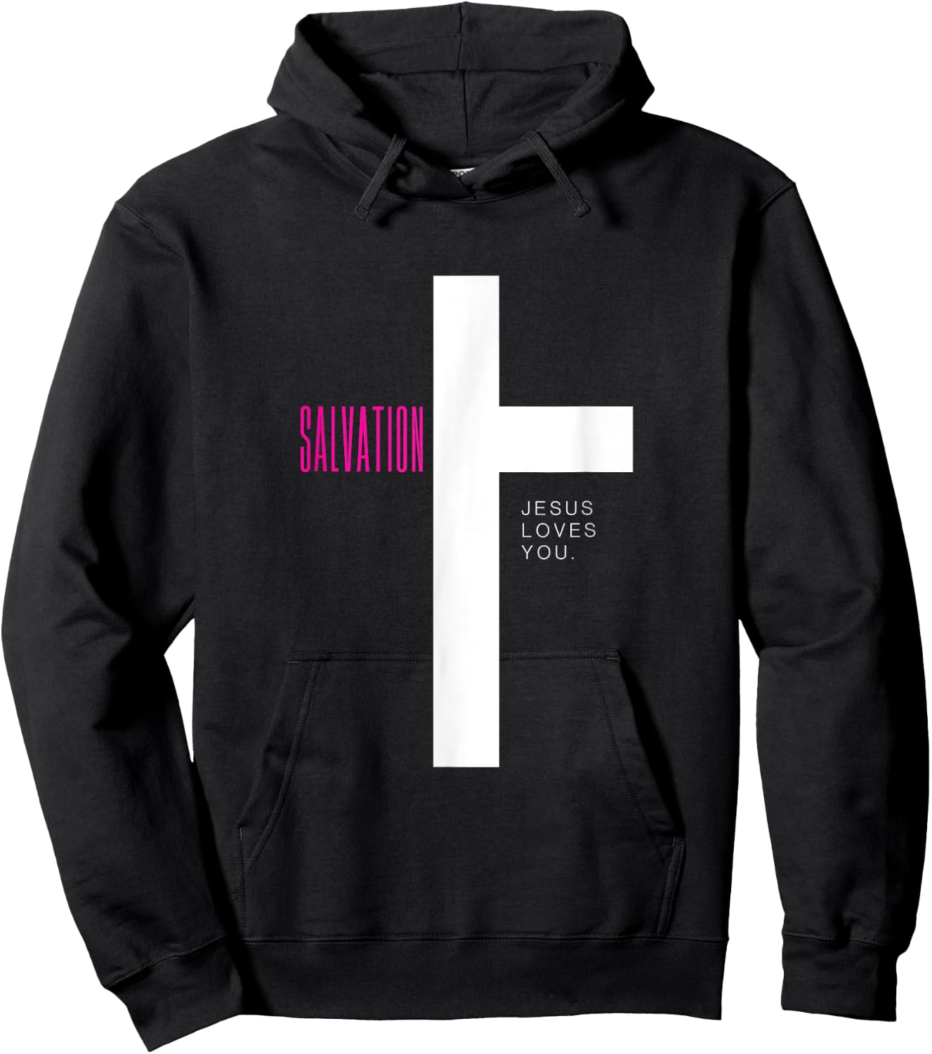 Salvation - Jesus Loves You Hoodie - Hoodie | Black