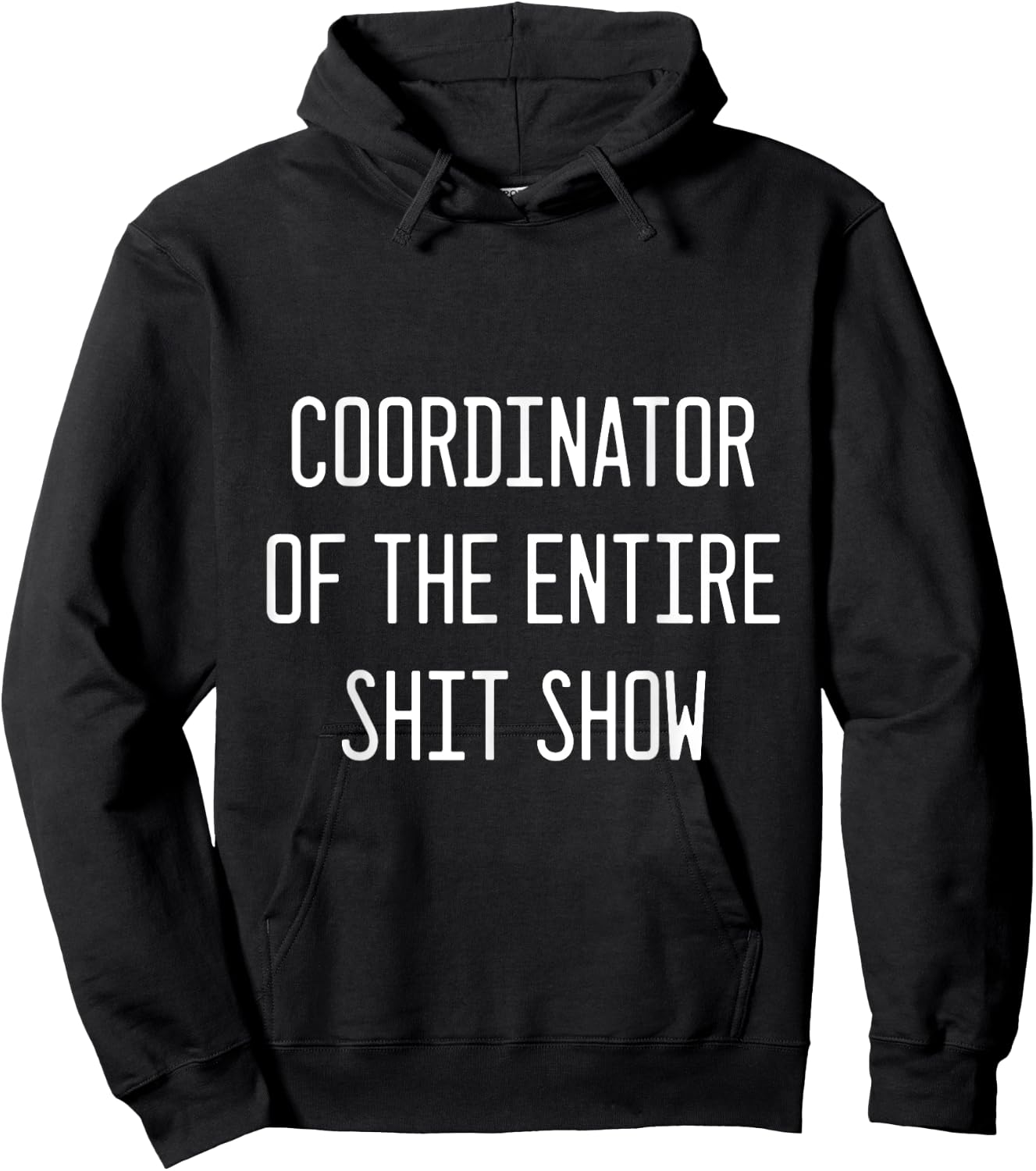 Coordinator of the Entire Shitshow Hoodie - Hoodie | Black