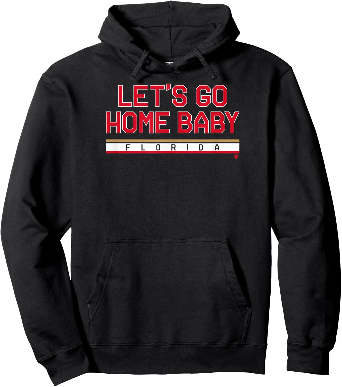 Let's Go Home Baby - Florida Hockey Hoodie - Hoodie | Black