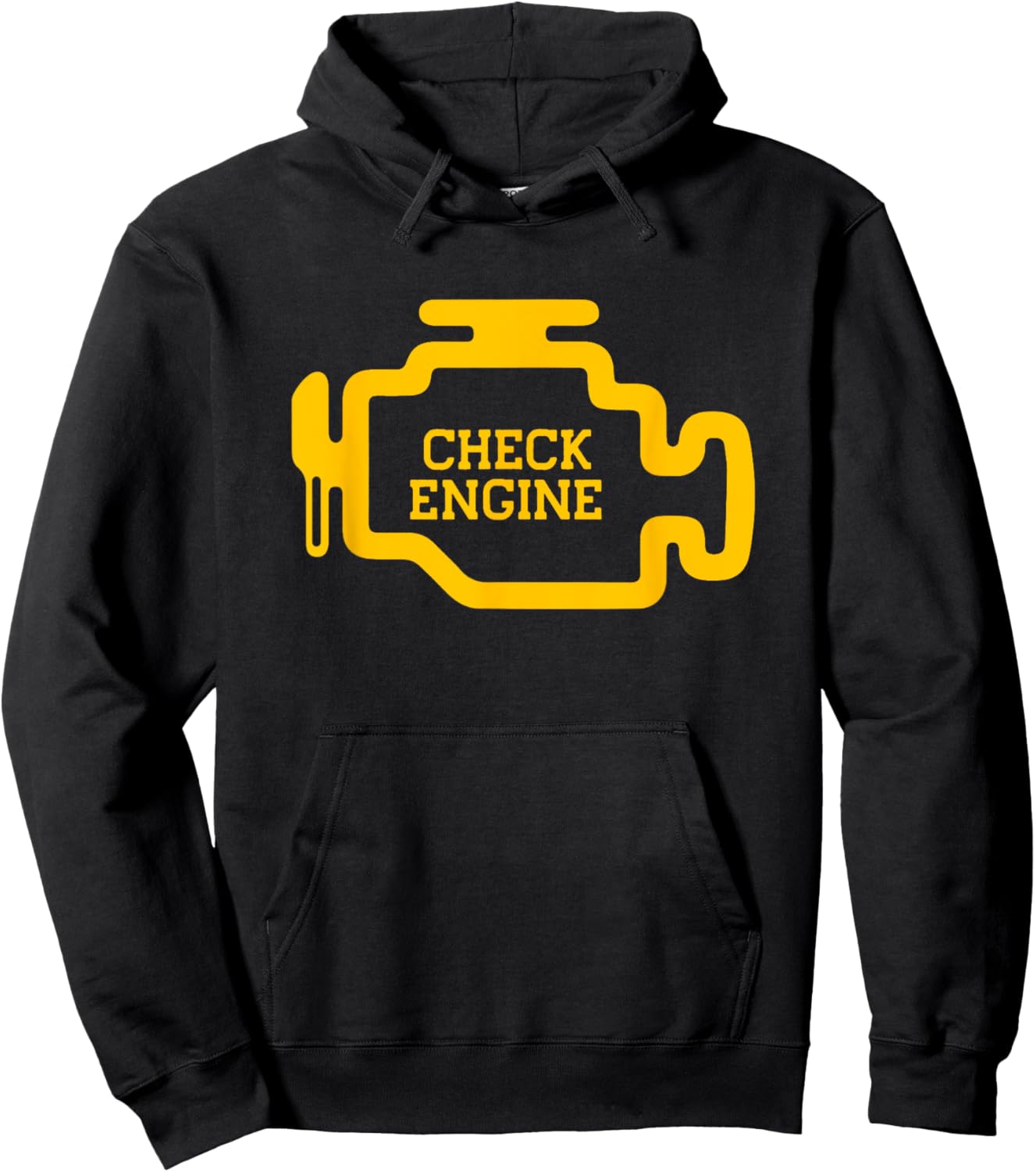 Check Engine Light Hoodie - Hoodie | Black