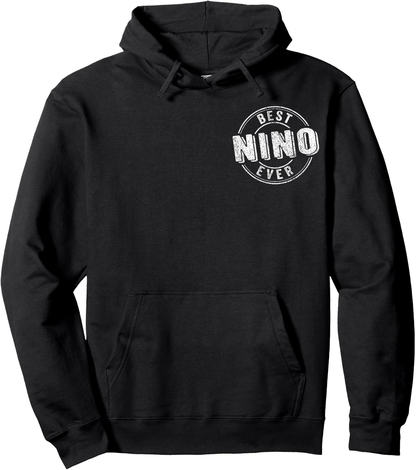 Best Nino Ever Funny Grandpa Quote Spanish Mexican Grandpa Hoodie - Hoodie | Black