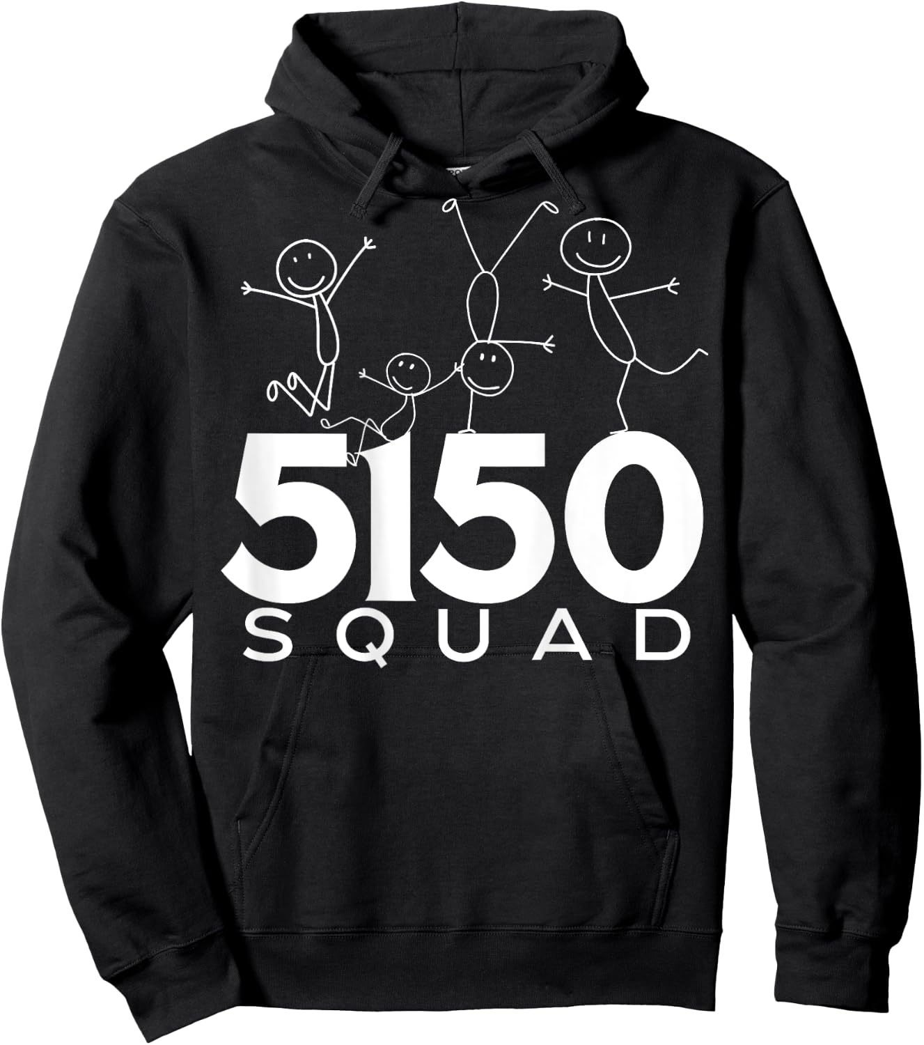 5150 Squad / Crazy Squad Hoodie - Hoodie | Black