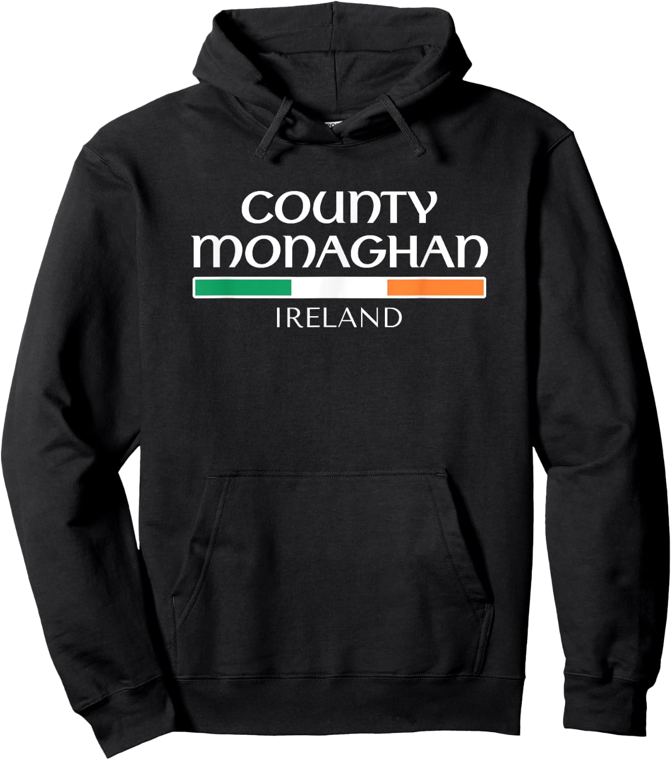 County Monaghan Ireland Hoodie - Hoodie | Black