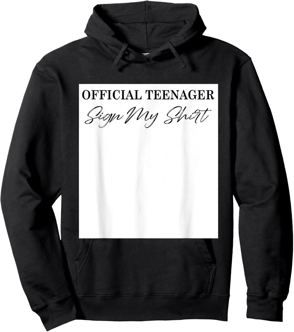 It's My 13th Birthday 13 Years Old Girl Teenager Sign My Hoodie - Hoodie | Black