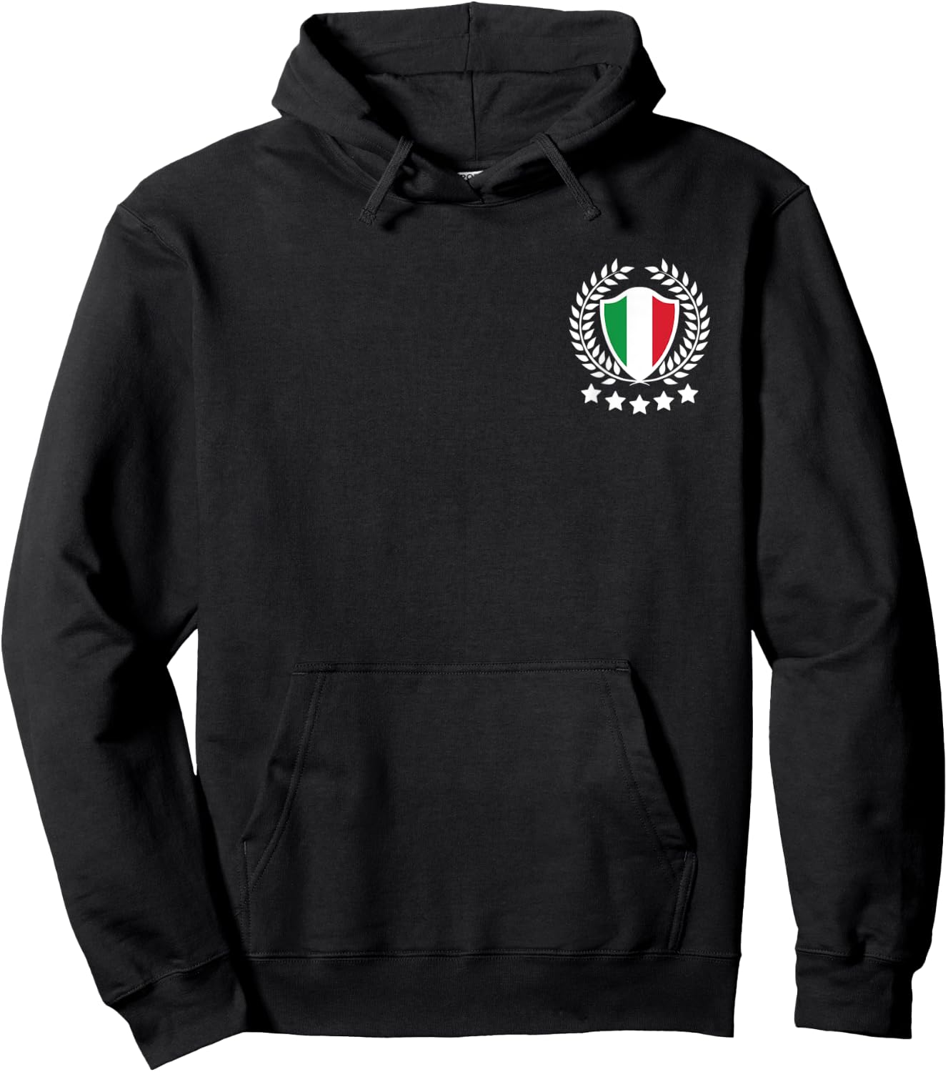Italy Soccer Jersey 2020 2021 Italia Football Team Hoodie - Hoodie | Black