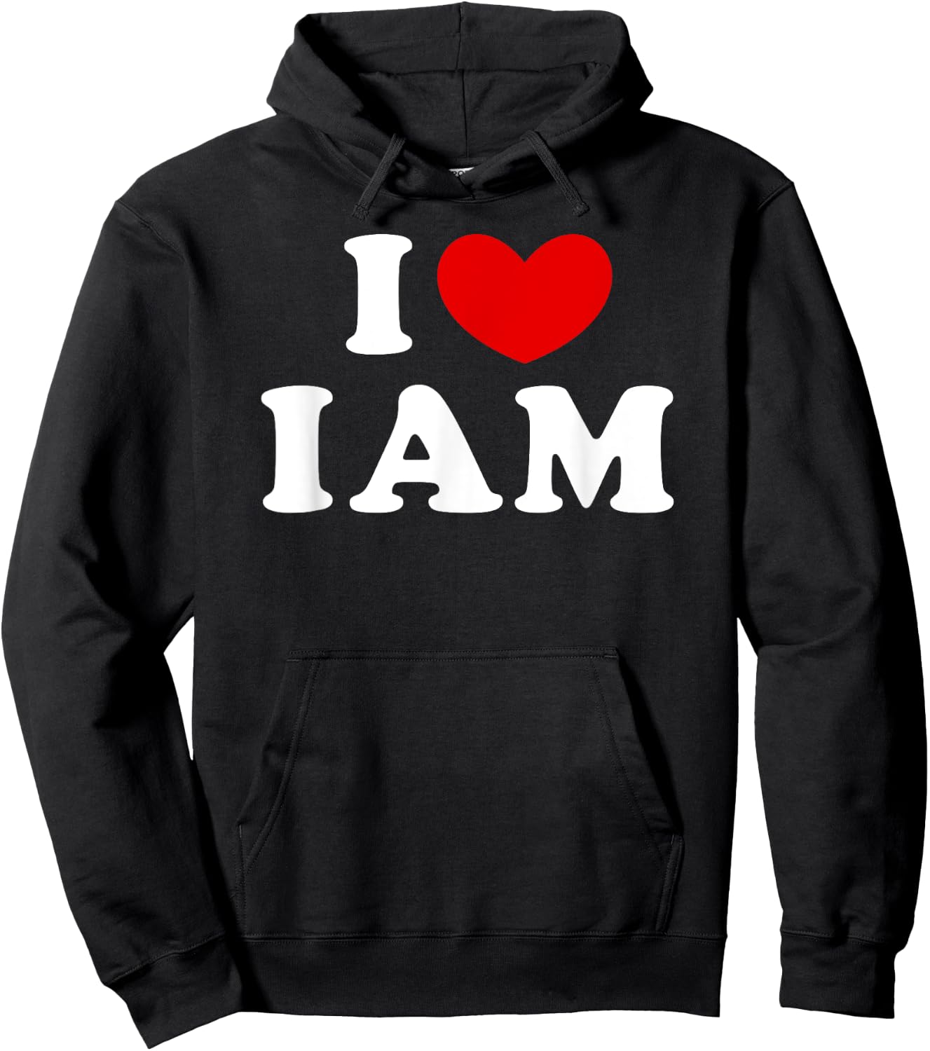 I Love Iam, I Heart Iam Hoodie - Hoodie | Black