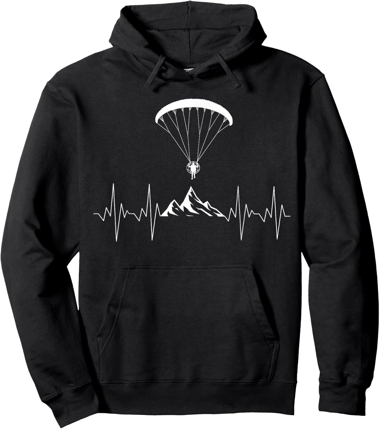 Paramotor Art Women Paramotoring Lover PPG Paramotor Hoodie - Hoodie | Black