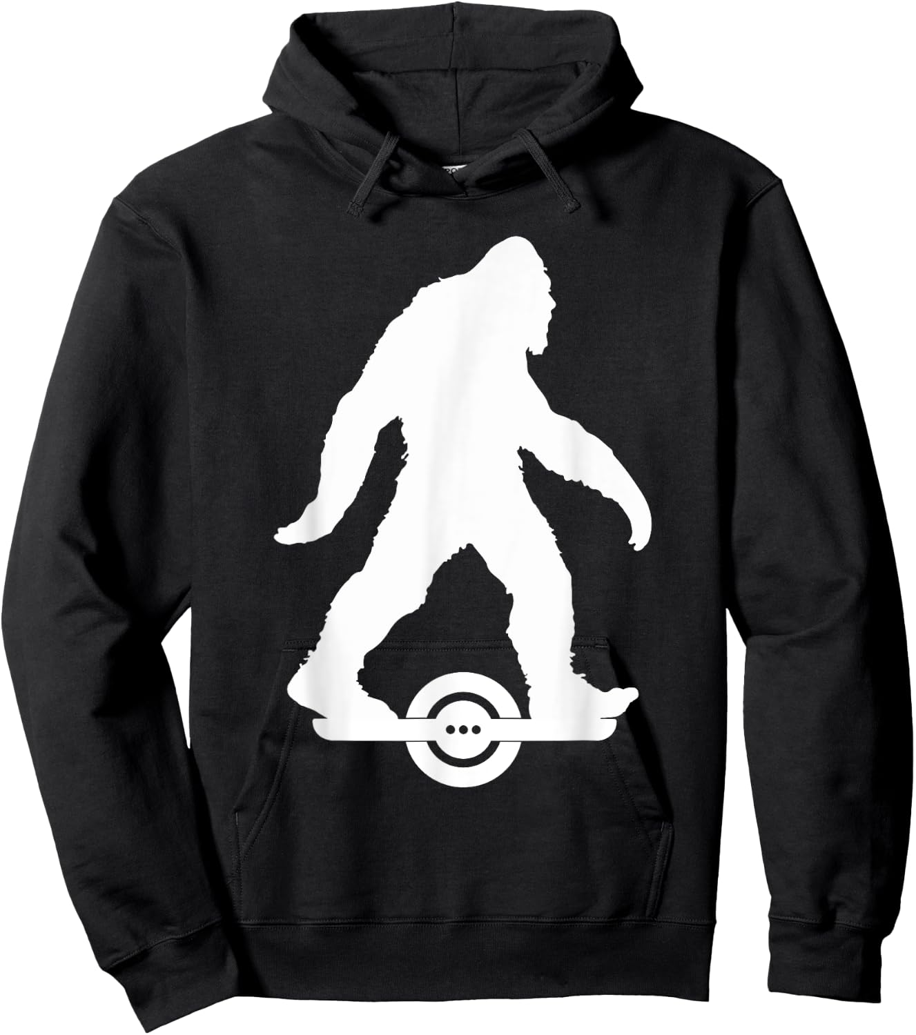 Bigfoot One Wheel Float Electric Skateboard Owner Hoverboard Hoodie - Hoodie | Black