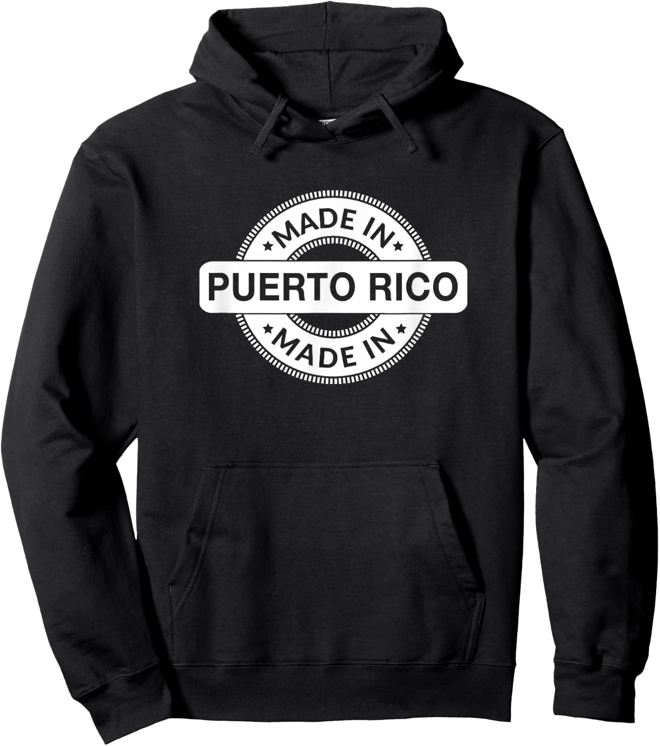 Puerto Rico Home - Made in Puerto Rico - Classic Hoodie - Hoodie | Black