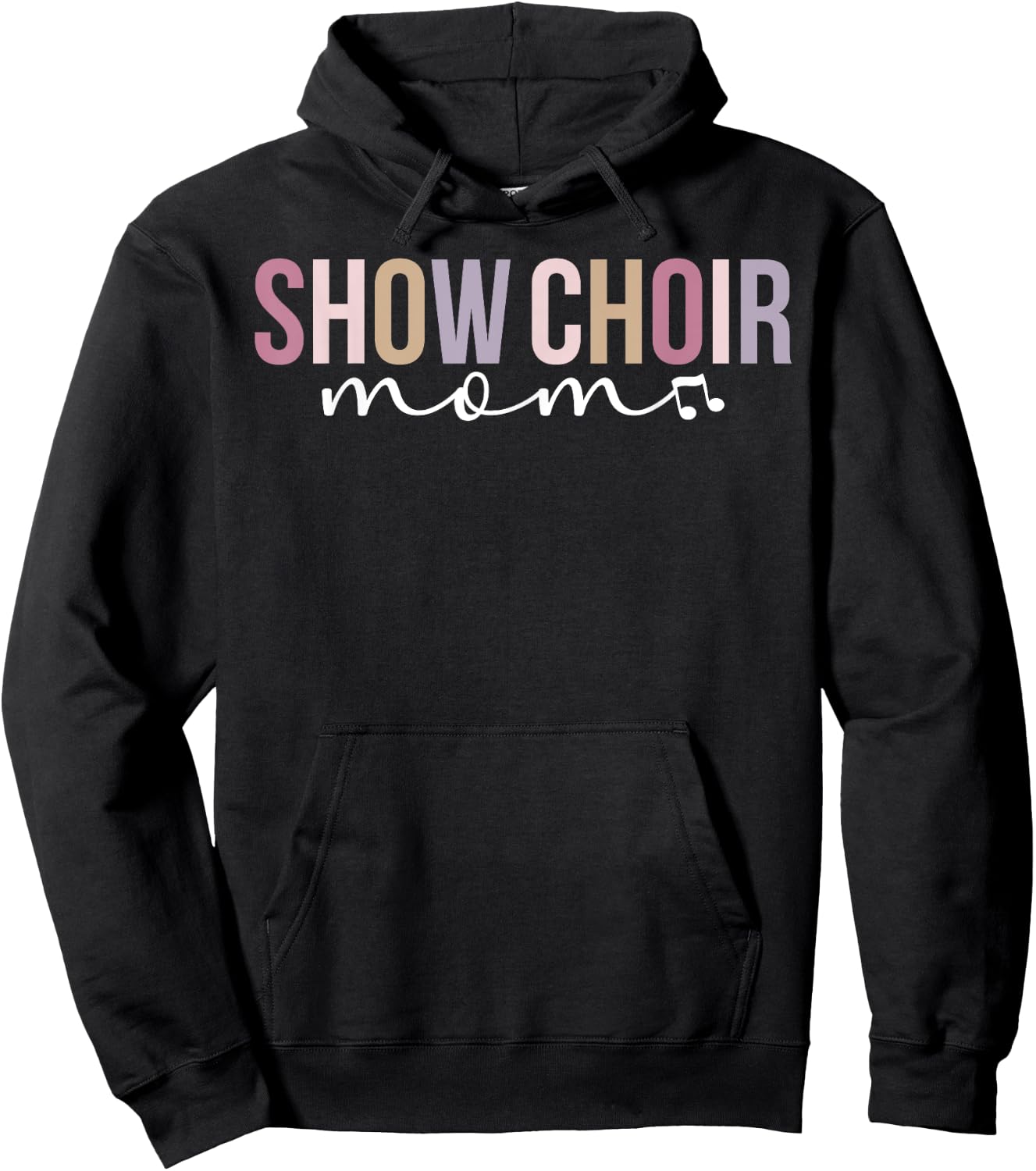 Show Choir Mom Of A Show Choir Member Show Choir Mother Hoodie - Hoodie | Black