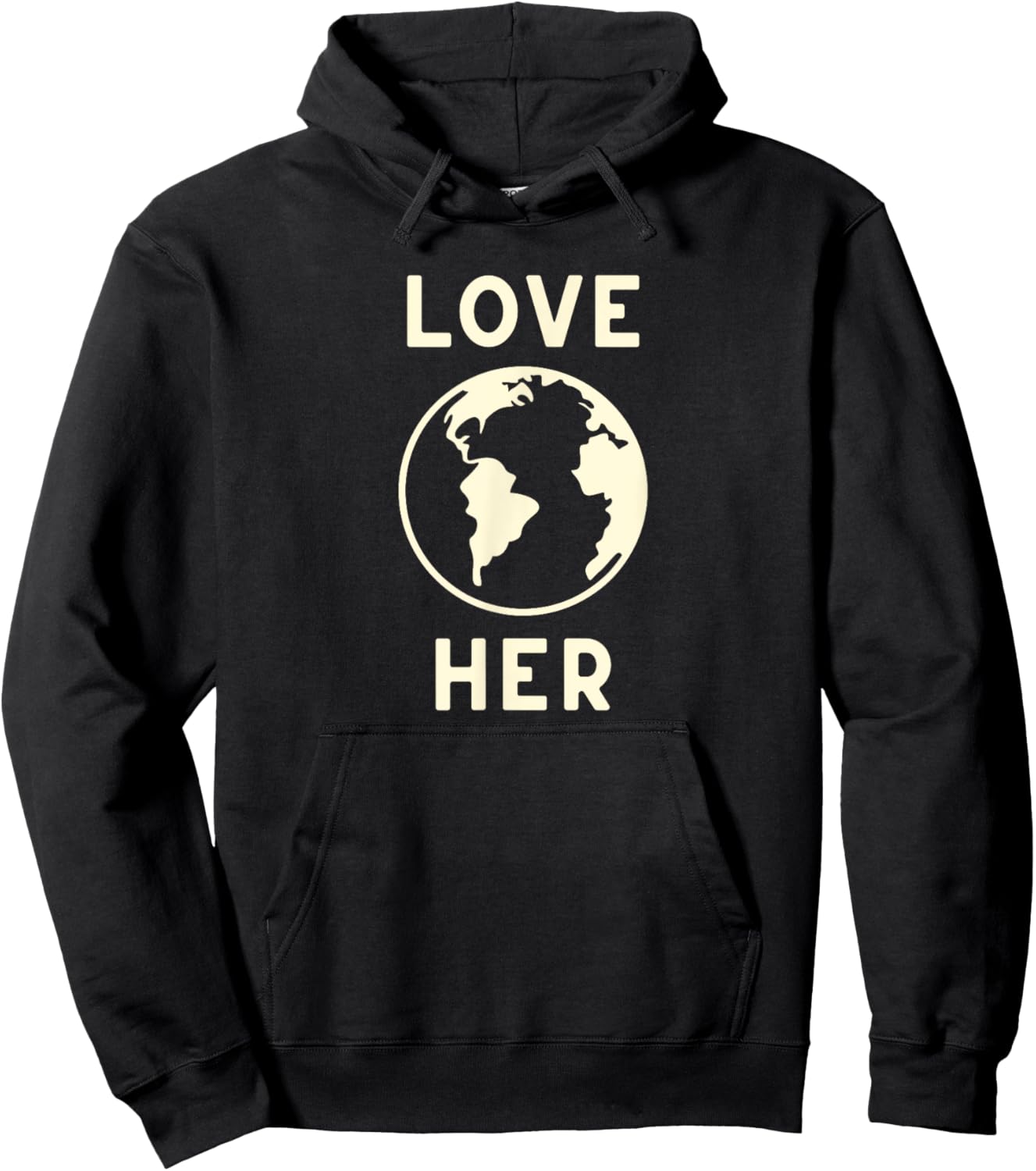 Love Her Mother Earth Save the Planet Environmental Hoodie - Hoodie | Black