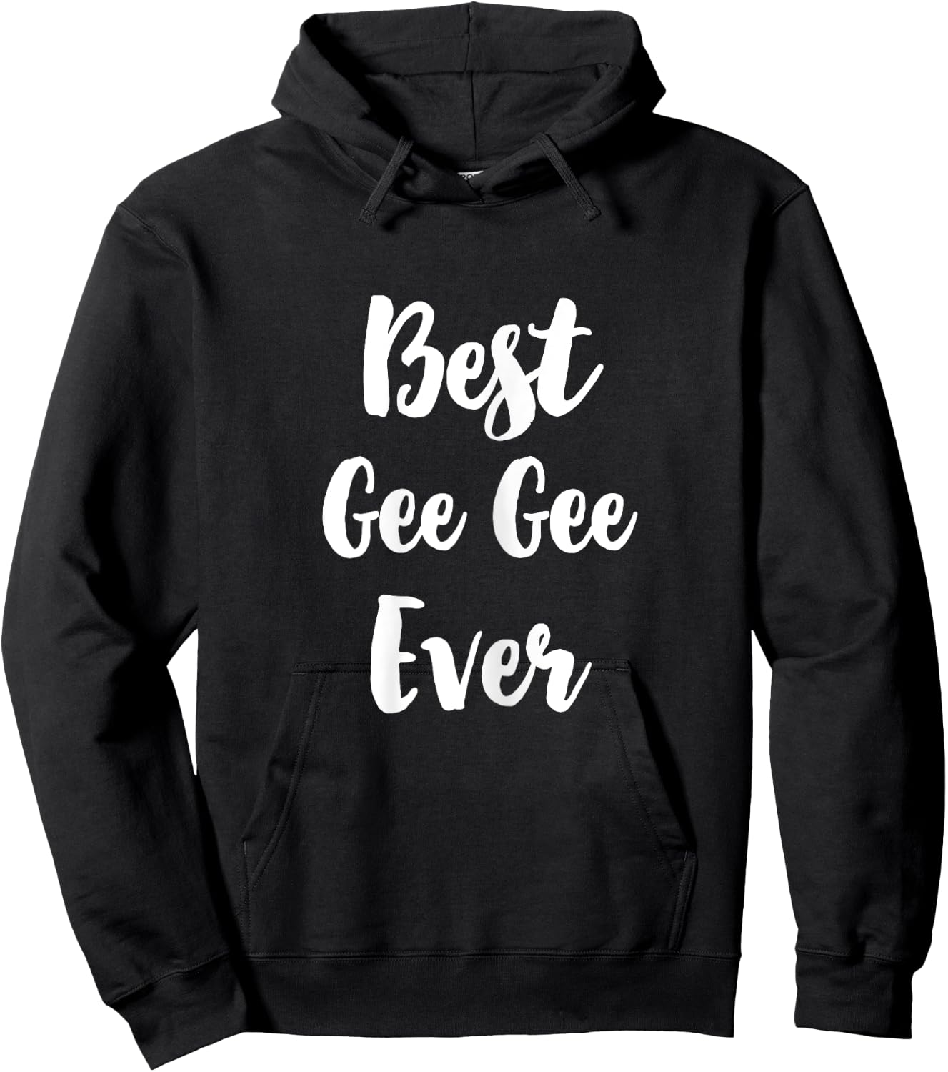 Best Gee-Gee Ever Family Cute GeeGee Hoodie - Hoodie | Black