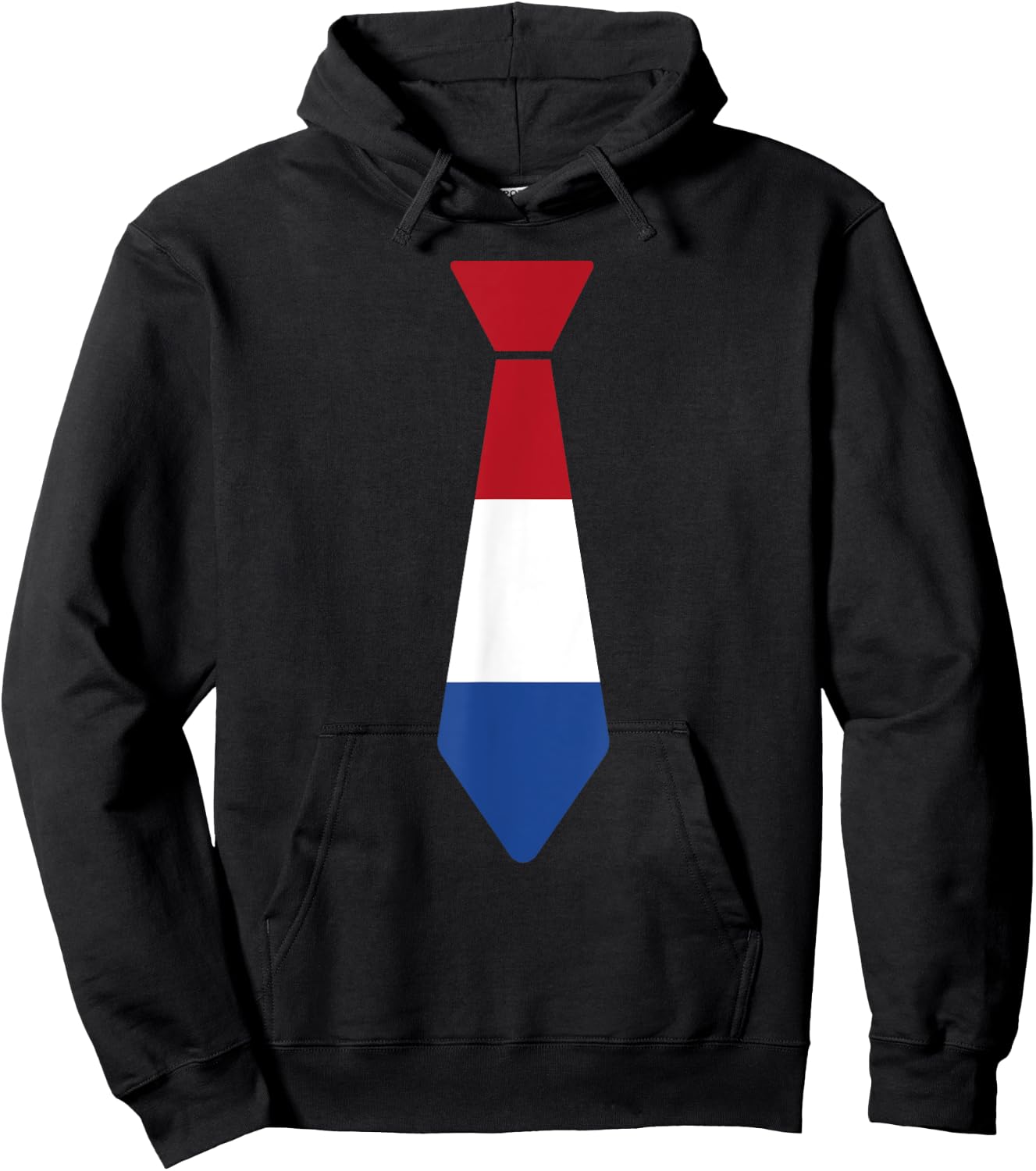 Netherlands Flag Tie Cute Dutch Boys Matching Family Hoodie - Hoodie | Black