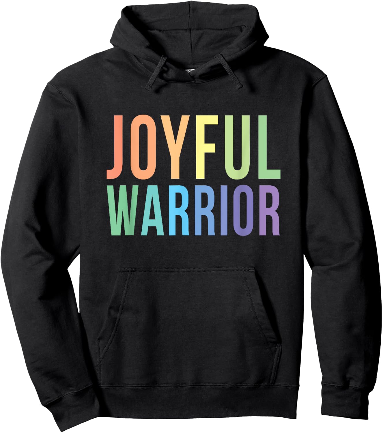 Be a Joyful Warrior for Kamala Harris Tim Walz 2024 Hoodie - Hoodie | Black