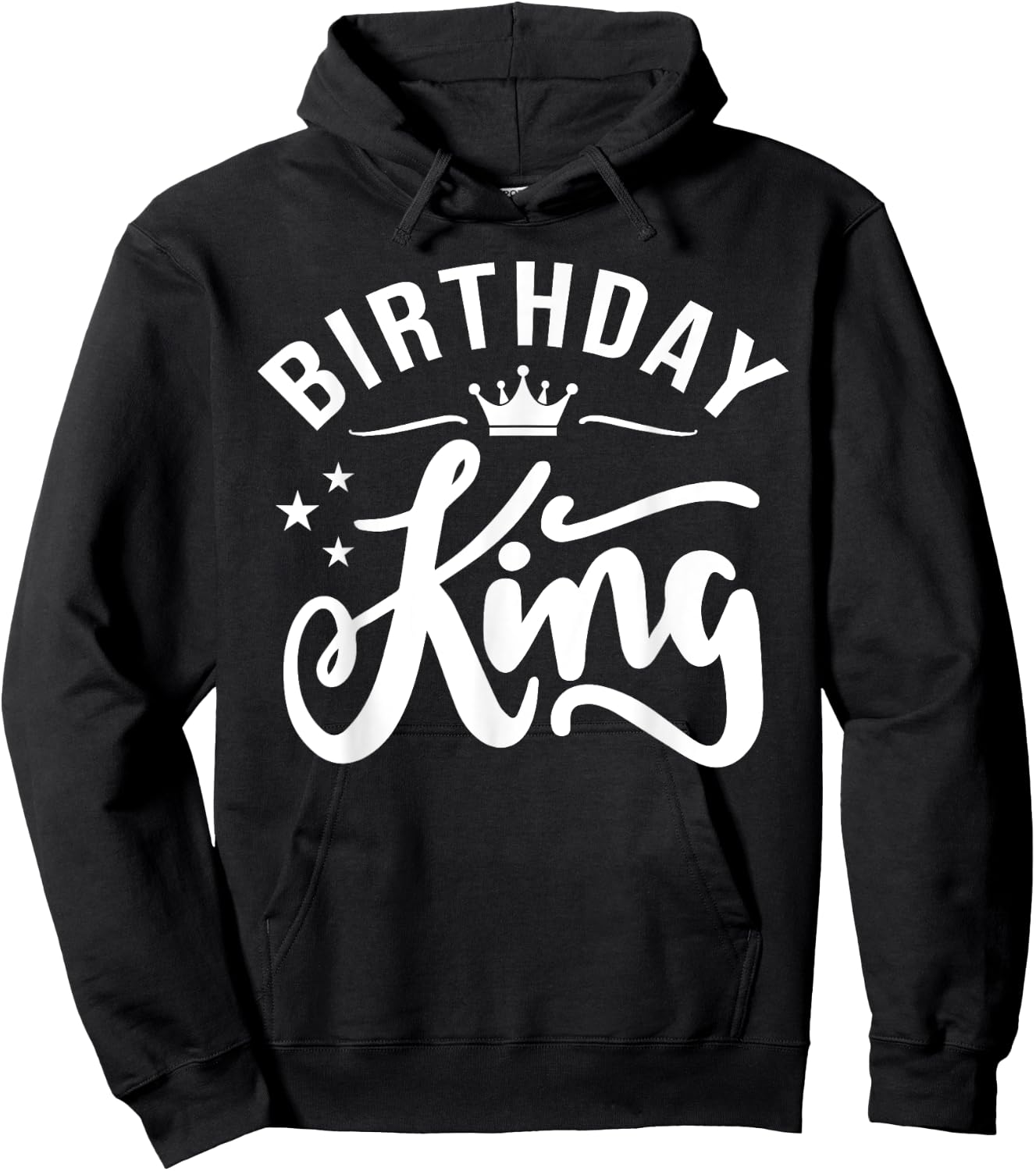 Birthday King - Son Or Dad´s Birthday Party Hoodie - Hoodie | Black