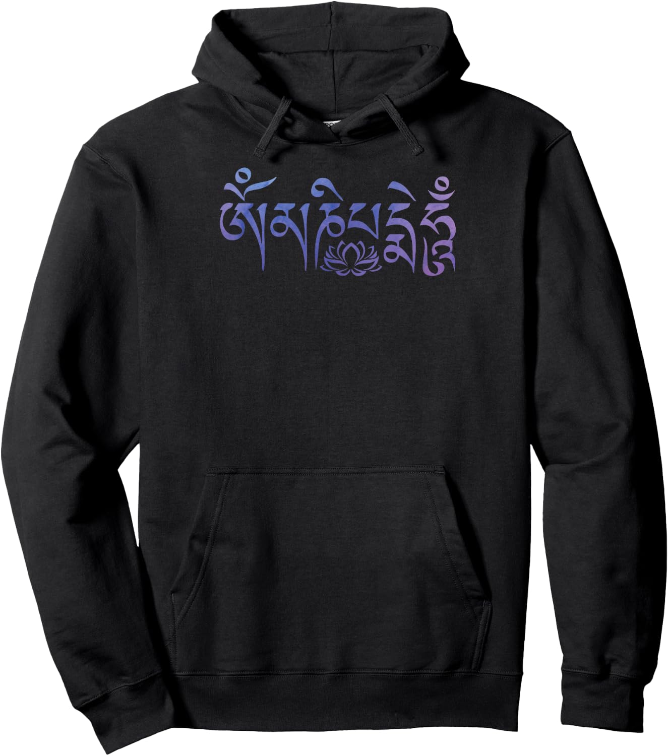 Om Mani Padme Hum Hoodie - Hoodie | Black
