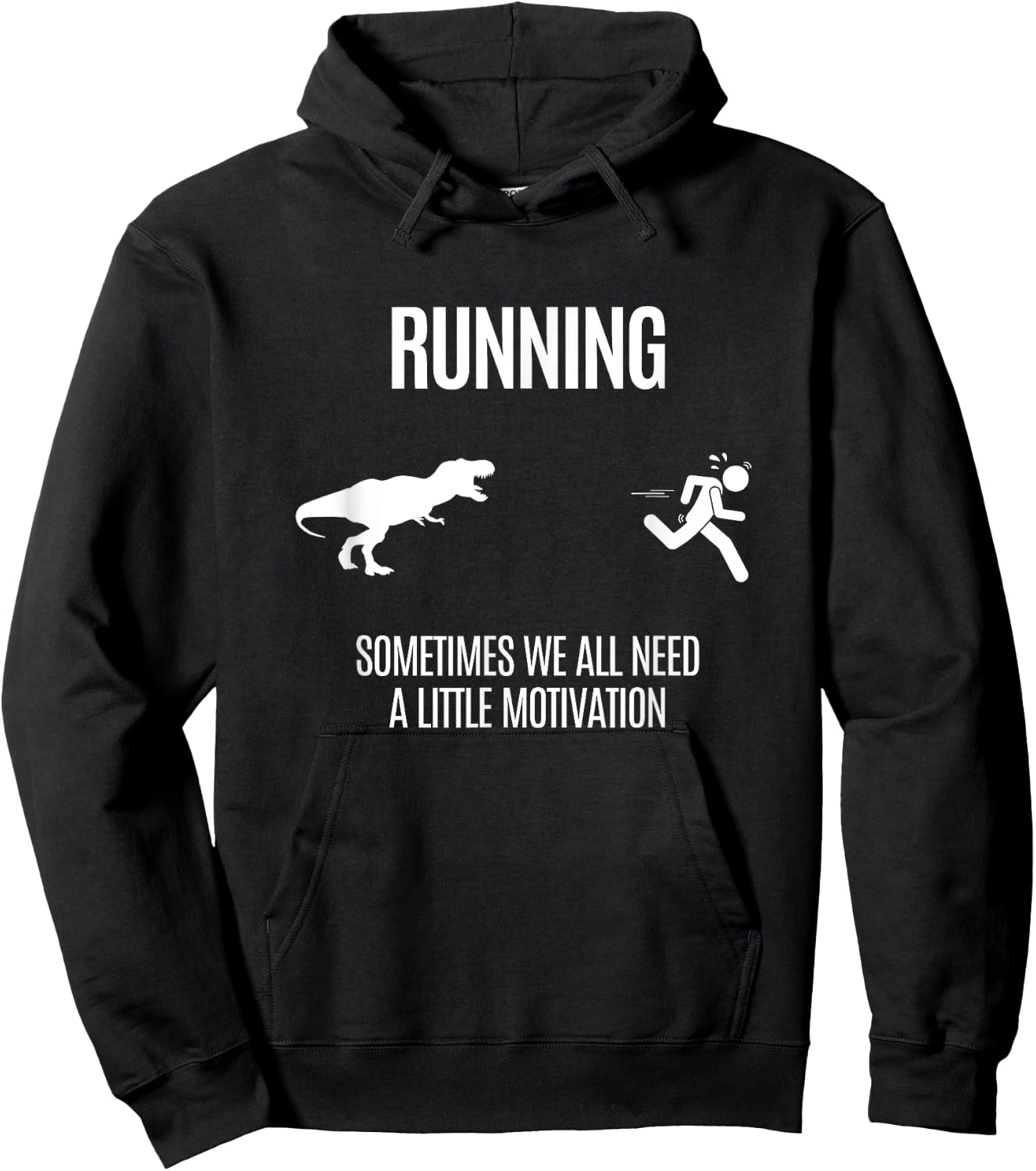 Funny Hilarious For Better Running And Daily Motivation Hoodie - Hoodie | Black