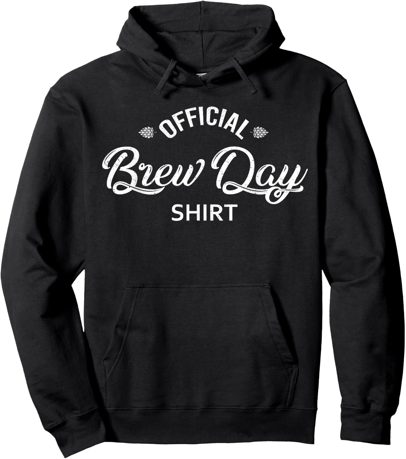Official Brew Day Shirt Funny Craft Beer Home Brewing Gift Hoodie - Hoodie | Black