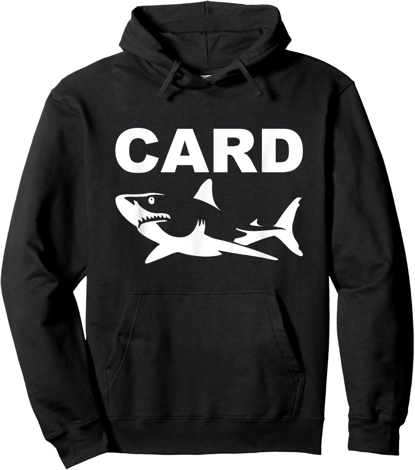 Card Shark Funny Poker Player Hoodie - Hoodie | Black