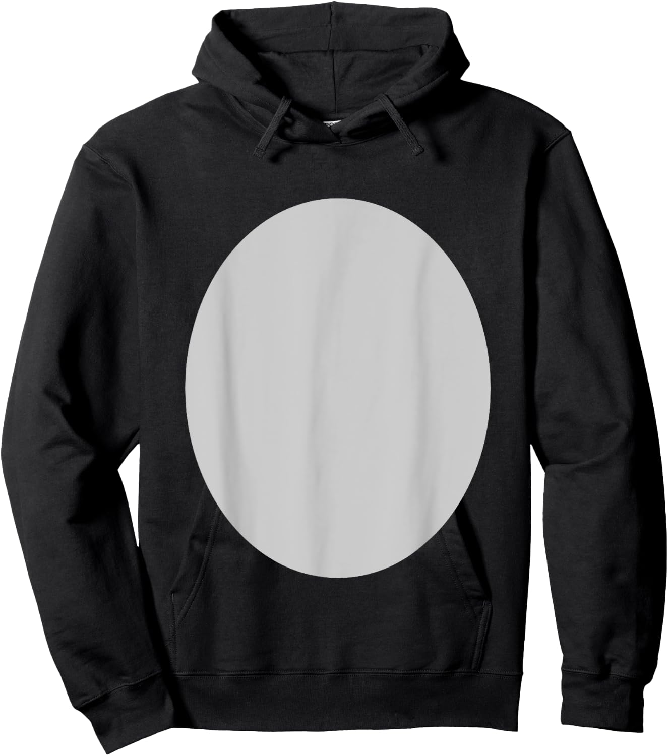 Funny lazy DIY donkey belly costume for halloween party Hoodie - Hoodie | Black