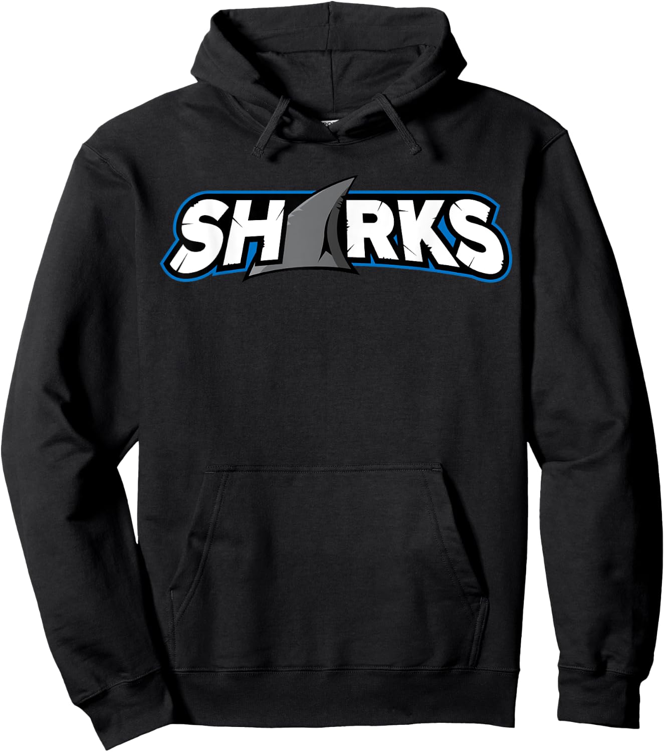 Sharks Team Hoodie - Hoodie | Black