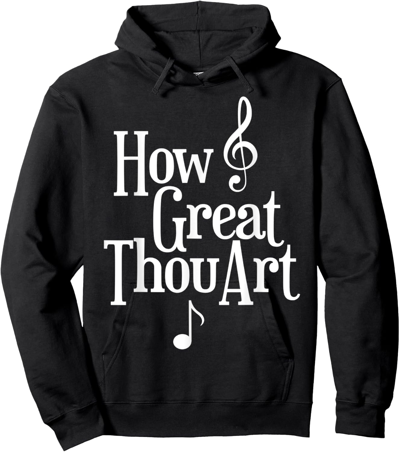 Christian How Great Thou Art Hoodie - Hoodie | Black