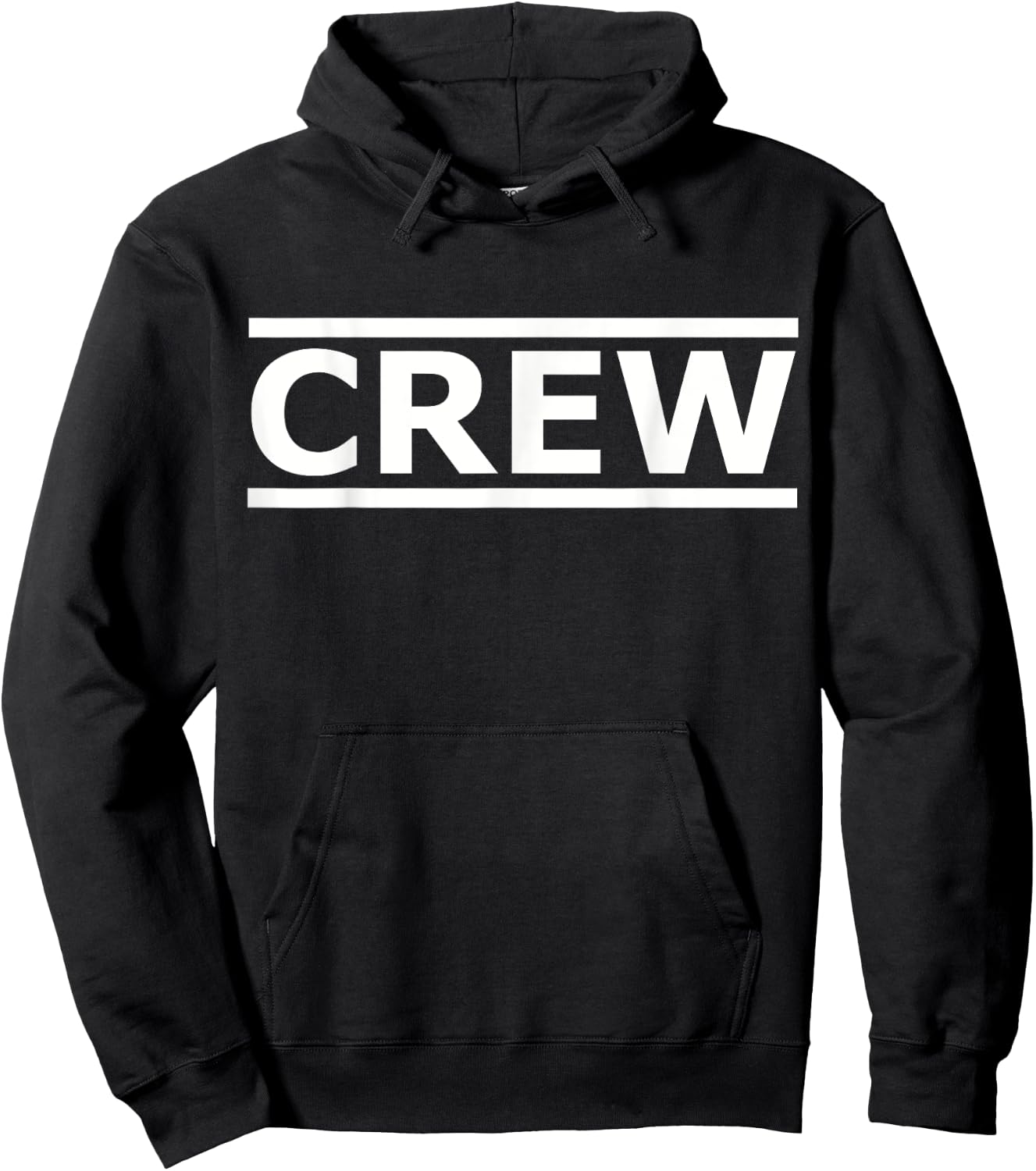 Crew Hoodie - Hoodie | Black