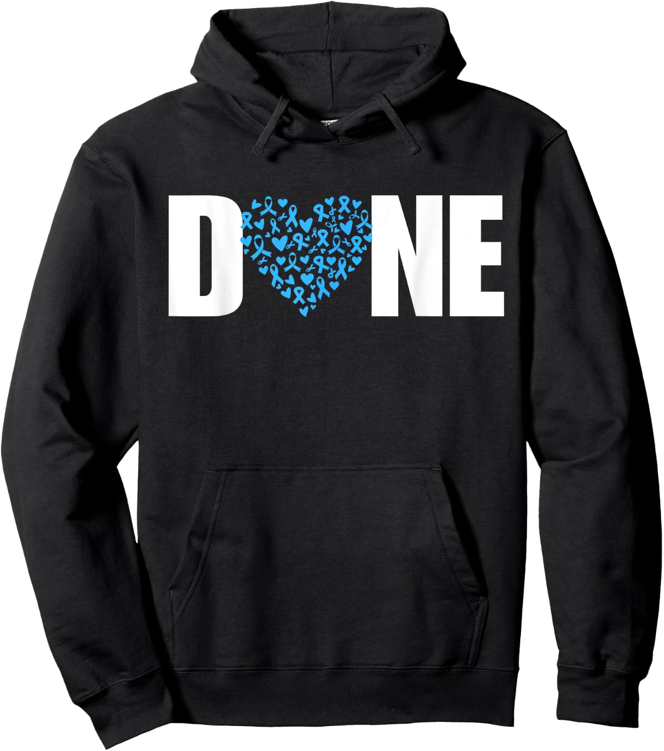 Last Day Of Chemo Radiation Prostate Cancer Survivor Hoodie - Hoodie | Black