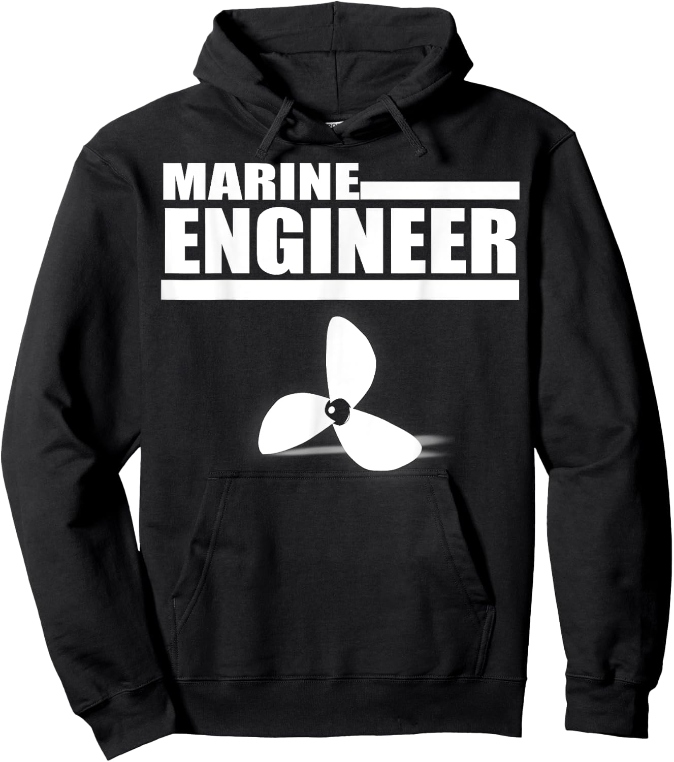 Marine Engineer T Shirt Gift Marine Engineer Jobs Hoodie - Hoodie | Black
