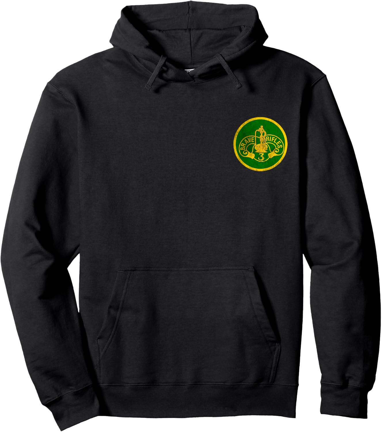 3rd Cavalry Regiment Logo 3rd CAV Military Veteran Christmas Hoodie - Hoodie | Black
