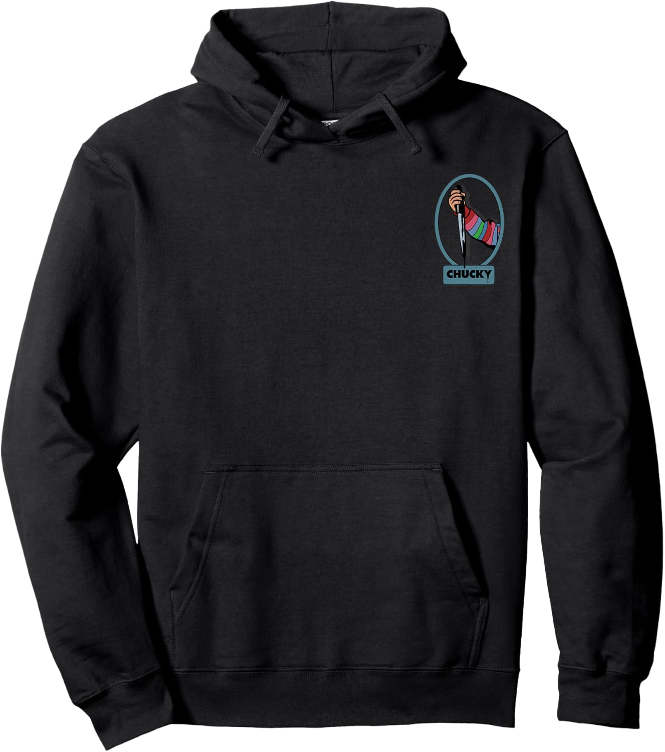 Chucky Stab Front & Back Hoodie - Hoodie | Black
