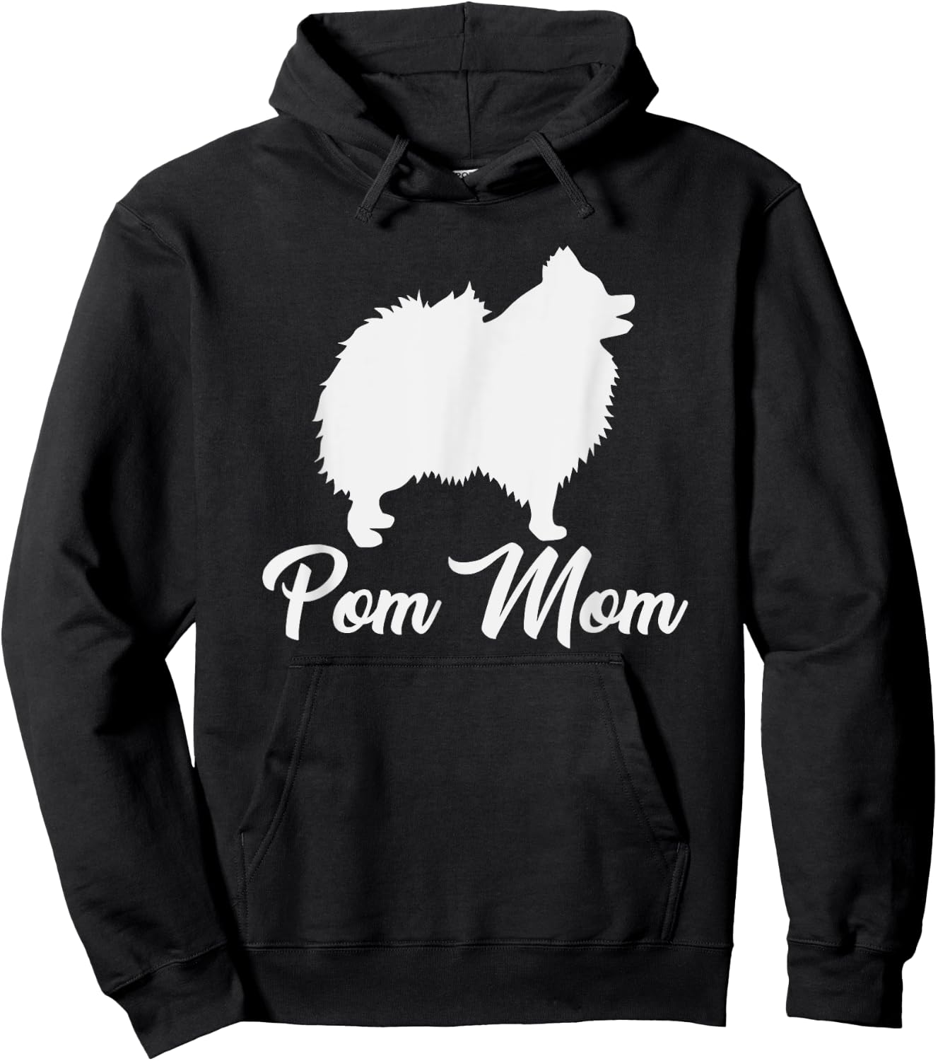 Pom Mom Pomeranian Hoodie - Hoodie | Black
