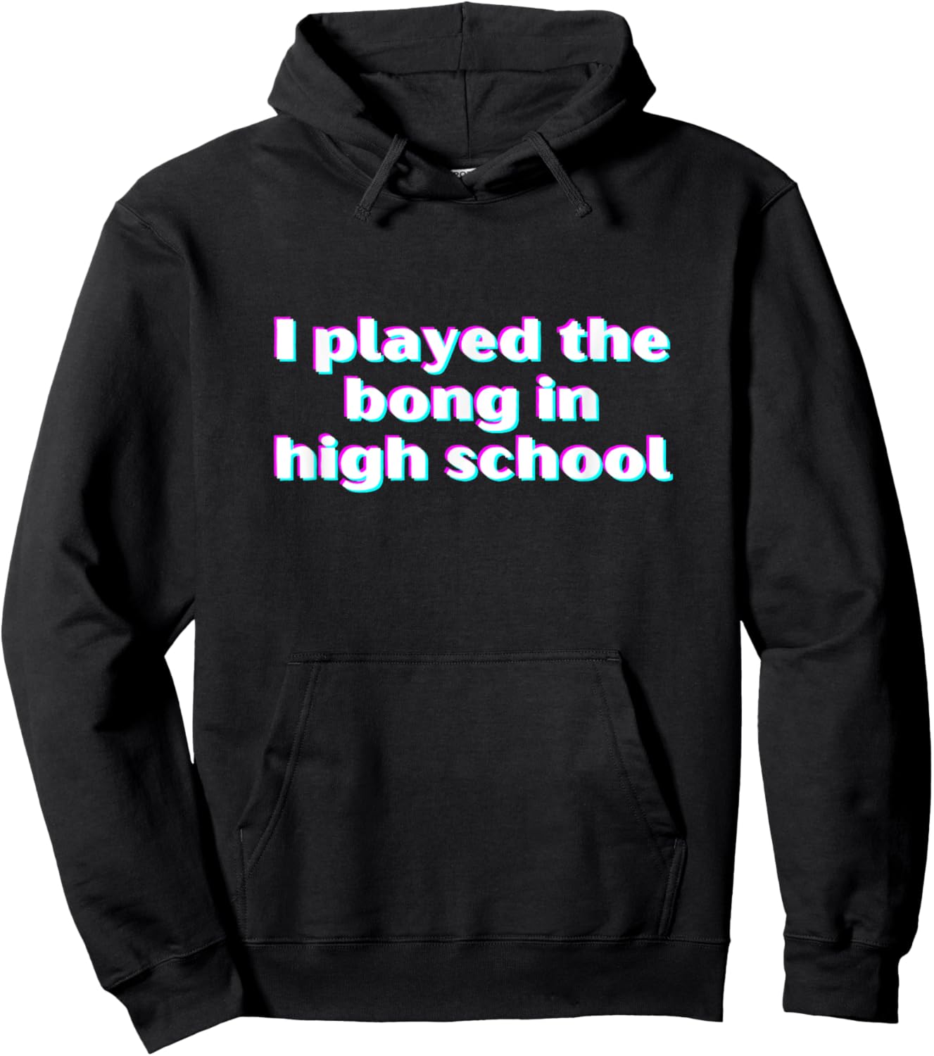 Bong Smoker Pothead 420 Hoodie - Hoodie | Black