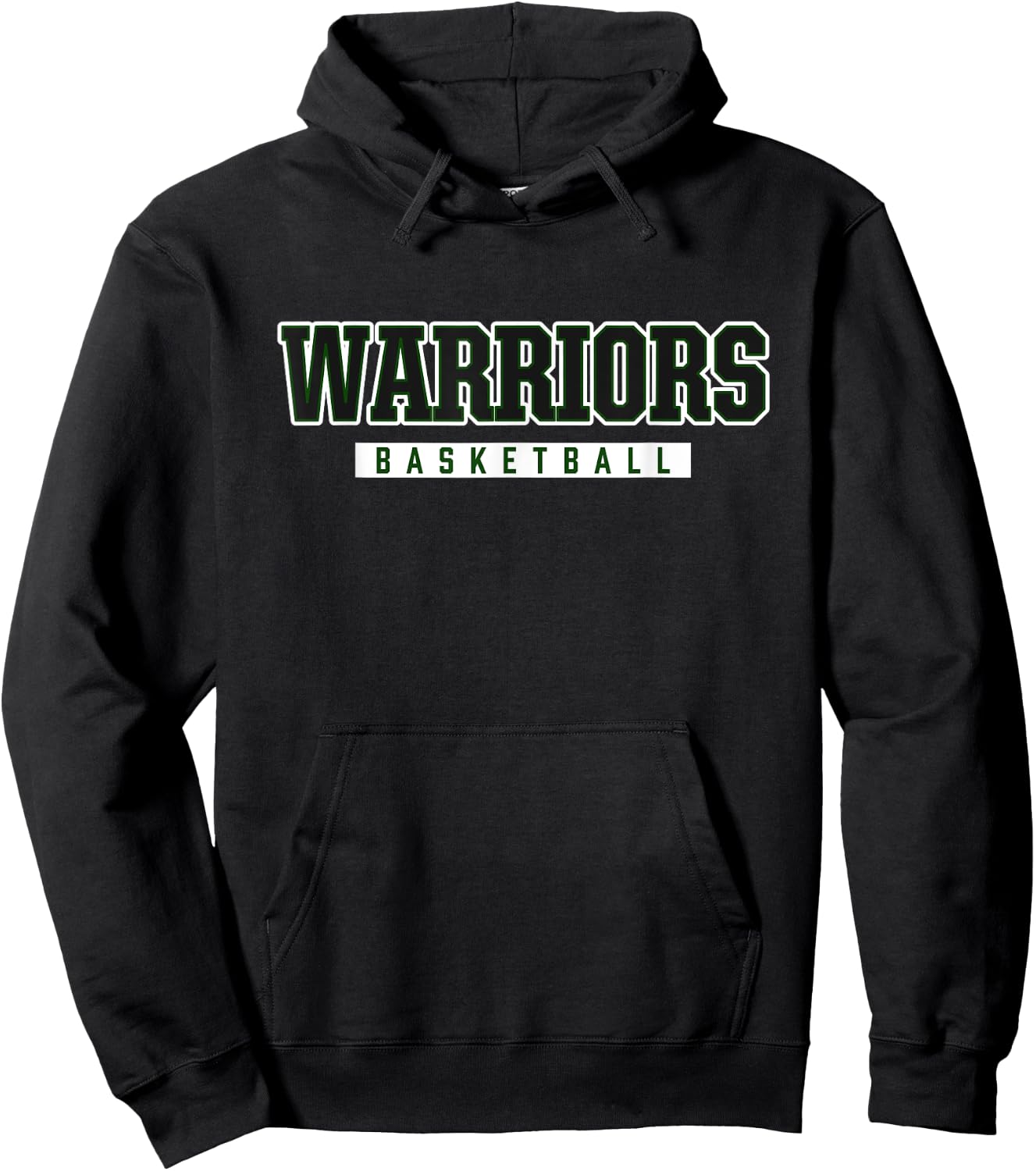Warriors Basketball University High School Hoodie - Hoodie | Black