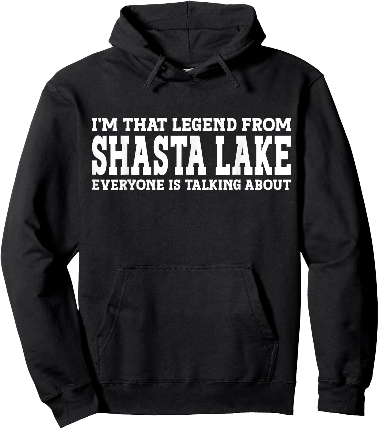 Shasta Lake Hometown CA California Funny City Shasta Lake Hoodie - Hoodie | Black