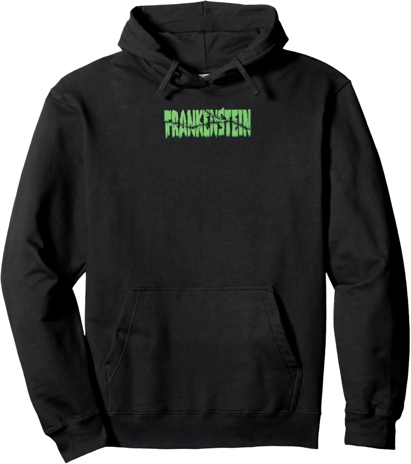 Universal Monsters Frankenstein Negative Space Front & Back Hoodie - Hoodie | Black