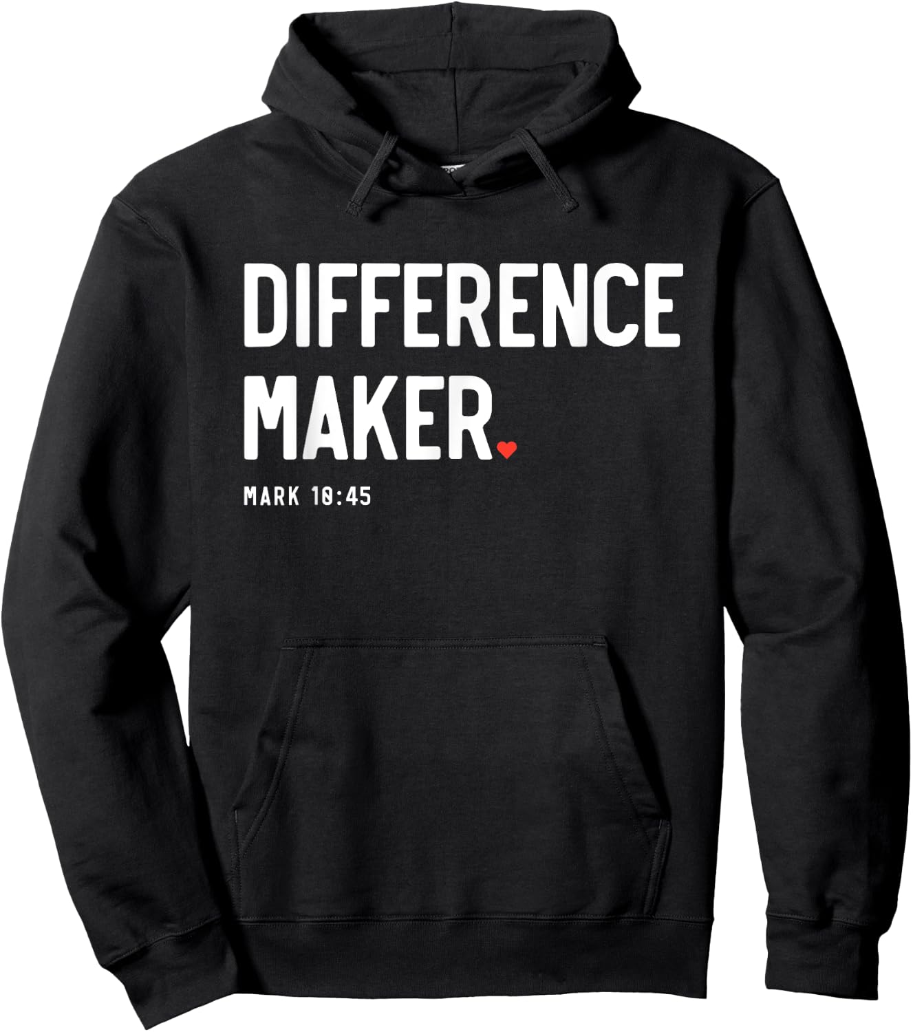 Missions Trip Difference Maker Christian Gifts Missions Trip Hoodie - Hoodie | Black